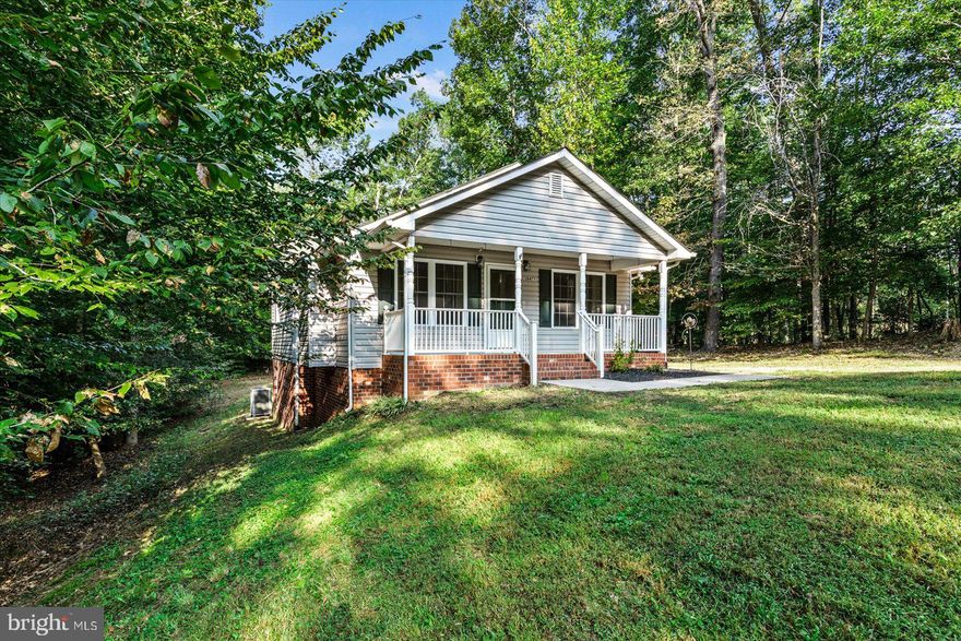 Thank you for visiting this charming ranch style home! As you enter, you'll be delighted by the newly opened concept, which creates a modern and spacious feel. The color scheme has been carefully chosen to enhance the overall aesthetic of the home, and the custom industrial bookcase adds a unique touch. The kitchen is a highlight of this home, featuring a large island that is perfect for entertaining guests. The custom pantry provides ample storage space for all your culinary needs. Throughout the main living areas, you'll find new luxury flooring that adds a touch of elegance. The bedrooms in this home are cozy and comfortable, with carpeted floors for added warmth. The house is located in a peaceful area of the Caroline Pines subdivision, surrounded by trees and offering a private backyard. One of the standout features of this home is the full walk-out basement. This space is a blank canvas, ready for you to personalize and make it your own. There is also a rough-in for a bathroom, providing the opportunity to add even more value to the home. Enjoy the tranquility of your new home's front porch and take in the morning sunshine while enjoying your cup of joe!  We can't wait for you to see this home and start creating your own cherished memories here.