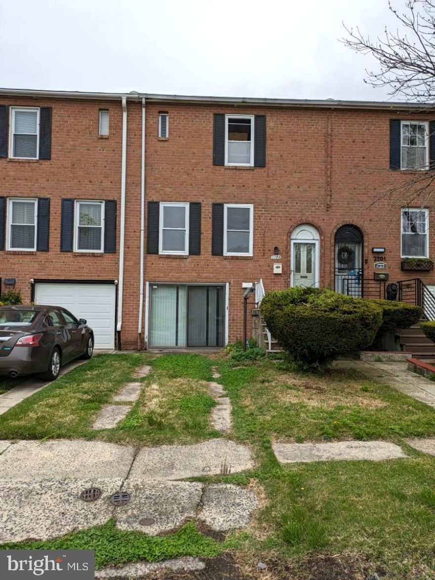 Location, location, location! This 3 bedroom, 1 1/2 interior row has all the great makings for a first-time home buyer! With off-street parking, a rear deck and beautiful yard, you will grow into this home. Walk up a few steps and enter the living room which is bright and airy. Walk into the dining room where you will notice the large deck for indoor and outdoor dining experiences. The kitchen is open with a breakfast bar, and with some imagination, this could be redone to your liking! The upstairs offers a hall bath and 3 nicely sized bedrooms. The lower level is great space as well, offering a large 2nd living room/den, half bath and laundry. You can also head out into the rear yard for more entertaining or just to enjoy time outside. This home is centrally located with restaurants  and the Philadelphia Airport just a few minutes away. With some elbow grease and an imagination, you can truly make this home - yours! **Ask me about Grant Programs to help with your Closing Costs!! Property is being sold in "as-is" condition!