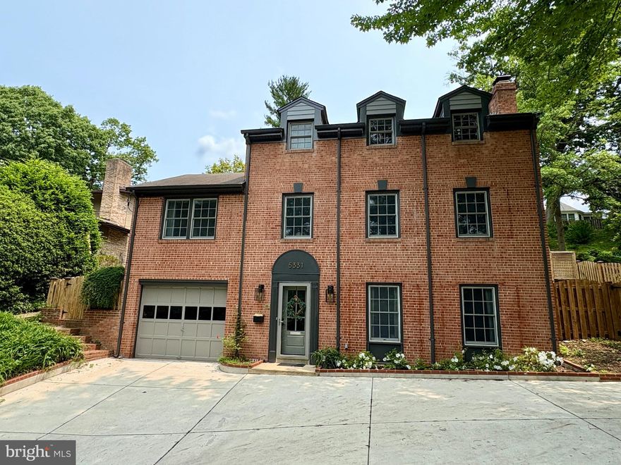 Updated 4BR/4FB English-style colonial with a magnificent rear garden for entertaining, and conveniently located with an easy commute to downtown DC. Set up high off Mass Ave with a 1-car garage and 4 extra parking spaces in front and a private walkway to Worthington Drive to the rear. Entrance level is the lowest level and includes a welcoming foyer, large family room, bonus room, laundry room & full bath. Up to the bright main level with large living room, dining room, updated kitchen, bedroom and full bath. The upper level has the master bedroom with en suite bath, 2 additional nice size bedrooms and a hall bath. New appliances in the last two years (AC & furnace, DW, washer & dryer). But the outdoors offers the real treat: French doors from the dining room lead to the most incredible tiered rear garden - you will think you are in Italy! Enjoy entertaining family and friends on the expansive patio with built-in grill, burners and sink.

Live in the sought-after Westhaven/Westgate neighborhood, one block north of Westmoreland Circle and just steps from an entrance to the Capital Crescent trail and Little Falls Stream Valley Park. Your kids can safely walk to Westbrook Elementary - Maryland’s #1 Elementary School (ranked by U.S. News and World Report and Niche). Take a stroll to the newly developed Westbard Shopping Center with a brand new Giant, Tatte Cafe and other new businesses OR easily access all of the restaurants and shopping in Friendship Heights and Spring Valley. A 20-minute drive to Dupont Circle with plenty of public transit options and Ride-on buses to the Friendship Heights metro makes this home an easy commute to DC or Bethesda.  Four seasonal landscape clean-ups, gutter cleaning, and HVAC maintenance included in rent.  Tenants pay all utilities. 2 year minimum but longer is negotiable. Pets negotiable on a case by case basis. Available August 1.