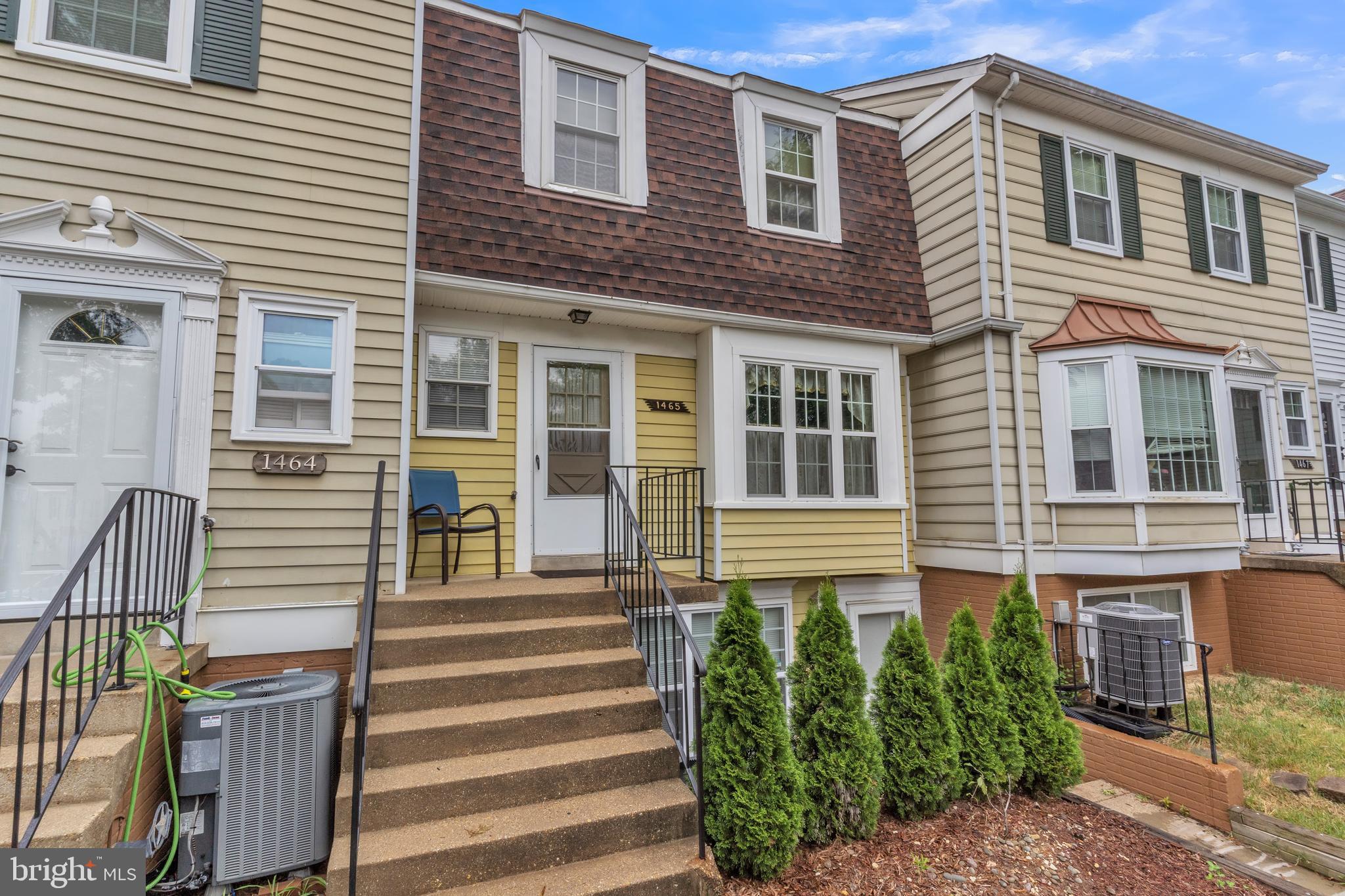 Excellent value in Crofton Mews* Large, spacious two story condominium townhome with partial basement/stairwell accessing private rear yard* Bright, open Kitchen with tons of storage space and counter space* Sliding door opens to deck off Family Room* Convenient full bathroom attached to primary bedroom* Community pool and tot lots*