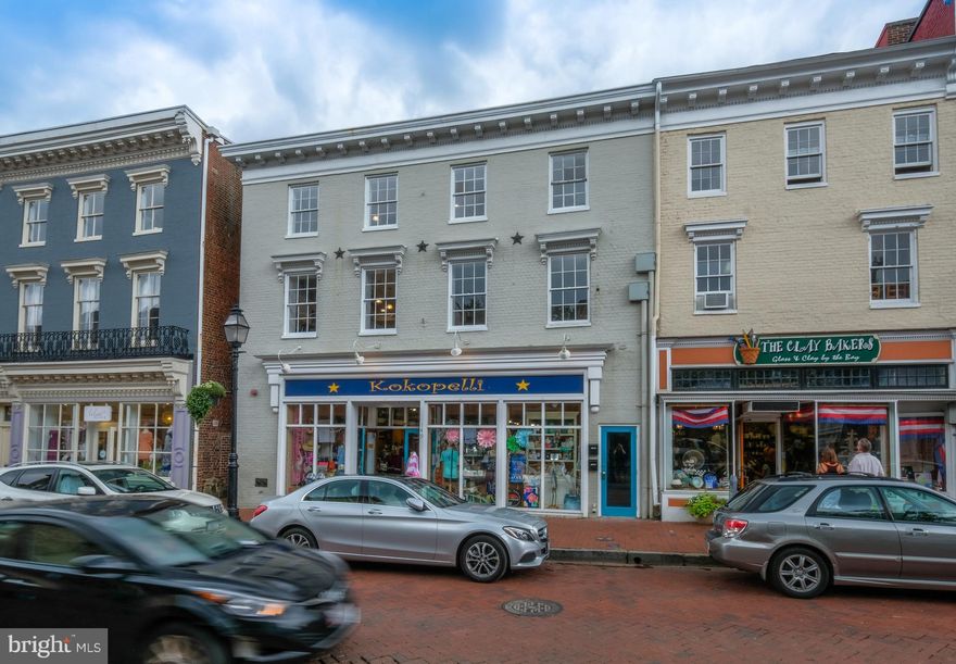 A must see!   This gorgeous light filled top level apartment was constructed and completed in 2017.  Apartment overlooks lower Main Street activity and is within  easy walking distance to  Naval Academy, Maryland Ave Shops, City Dock, State House, Eastport, restaurants.  Upgraded finishes, high ceilings, open layout, central air, all appliances.  Non smoking premises and pets are only considered on a case by case basis.  Prefer no dogs. Avail early October!  Shown by appointment only; tenant occupied.