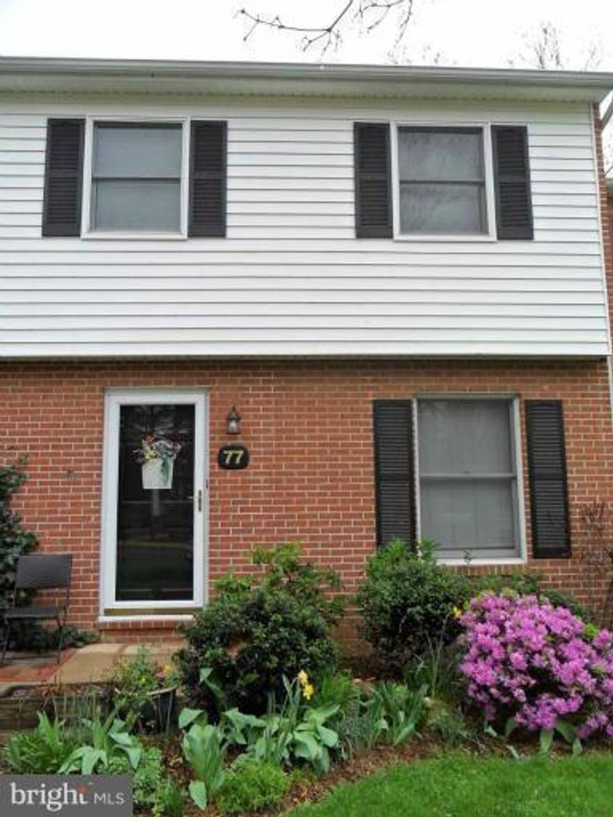 Freshly painted, well maintained & Updated 3 Bedroom Townhouse/Condo with Fabulous Lower level Family Room* Updated Kitchen with Spacious eating area* Living Room w/Hardwood Floors & Updated Baths. Home is located off "Main Street" area within walking distance of Downtown Bel Air, Shops, Restaurants & Nature Trail* Condo Fee covers exterior maintenance.Available Immediately