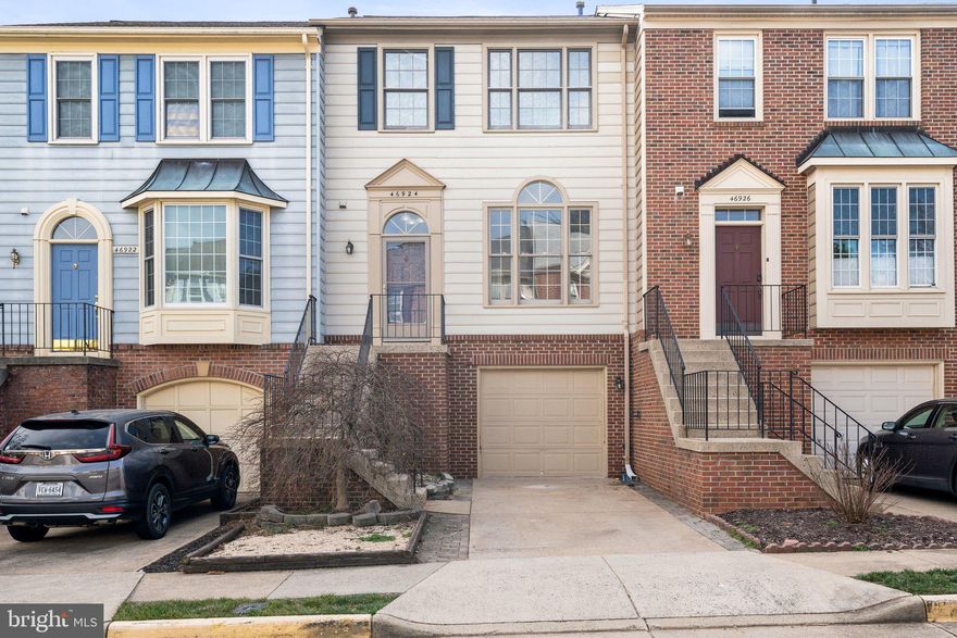 **Rarely Available Spacious Townhome with Open Views and Tasteful Updates** Fresh designer paint throughout.  Located in the desirable Fox Creek community of Sterling, VA. This 3-bedroom, 2 full bathroom, 2 half bath townhome offers over 2,400 sq. ft. of living space and a 1 car garage with driveway. Features include hardwood flooring on the main level, an updated kitchen with granite countertops, and a private deck with wonderful pergola overlooking manicured common areas. The home also boasts a fully finished basement with rec room, bonus room, half bath and laundry facilities.  And storage...the attic is floored and ready for what you don't tuck away elsewhere! This is a great home that is move-in ready, and then some... Conveniently situated near Routes 7, 28, and Dulles Toll Road, it provides easy access to major highways for easy commuting! **NEW paint throughout**NEW LVP flooring in kitchen and entry foyer**NEW stove & dishwasher** Microwave is less than 6 months old**Roof is 7 years old**Water heater was installed 10/2024**