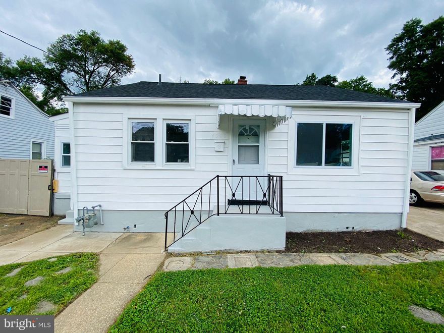 Welcome home!! A marvelous single family house located in the heart of Brentwood. Large foyer that opens to the formal living room. The main level has 2 bed room that is open to the kitchen. Several upgrades – Several recessed lights, NEW Stainless Steel Appliances, Quartz Countertops, Freshly painted. The location is perfect for commuting to DC making this a fantastic price for a single family home just outside the city! Close to Cheverly and Prince George's Plaza metro stations, as well as the Anacostia River Park! Please make sure to remove shoes and turn the lights off while leaving.