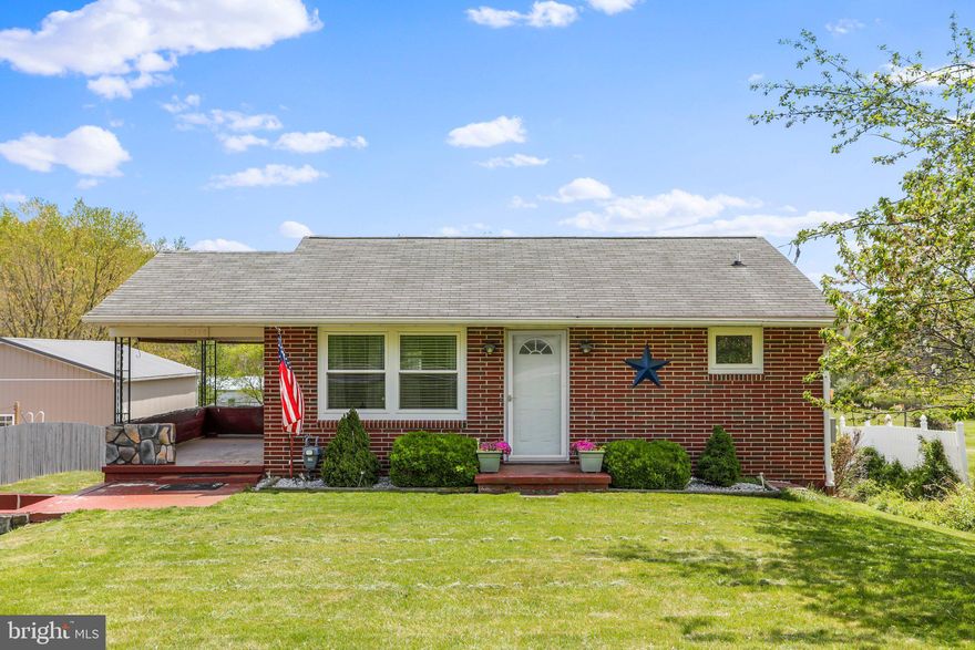 My, My, What a Buy! Check out this 2 Bed/2 Bath home with lots of updates! MOVE-IN-READY! No City Taxes! USDA Eligible! Garage, Central AC, Family Room in Basement, Covered Porch and a Patio! Don't miss this one!