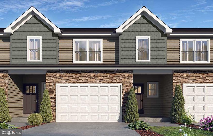 🏡 Fleetwood’s Newest Showstopper — The Addison is Back!  Back by popular demand, the Addison townhome is making a grand return — and it’s better than ever! This gorgeous, modern craftsman-style home turns heads with its eye-catching stone facade, shake accents, and charming front door.  The heart of the home features a stunning, upgraded kitchen with a center island — perfectly connected to the dining and living spaces for easy entertaining or cozy nights in.  The open living spaces is a wide open, soaring great room with vaulted ceilings that instantly feels bright, airy, and welcoming.  Rear sliders lead to composite decks or concrete patios, depending on grade.  Upstairs, the spacious primary suite is your private retreat, complete with a primary bath with double bowl vanity and a walk-in closet big enough to impress. Two additional bedrooms, a full bath, and an oversized linen closet offer space for everyone.  These townhomes are designed with three professionally designed color palettes — so whether your style is bold, warm, or cool and modern, there’s an Addison that fits your vibe. Plus, this is truly low-maintenance living — the HOA takes care of lawn care and snow removal. Pair that with an oversized one-car garage and a location in charming Fleetwood, and you’ve got the ultimate in carefree, luxury townhome living.  One more thing...backed by the one-year Builder Warranty, we've got you covered!