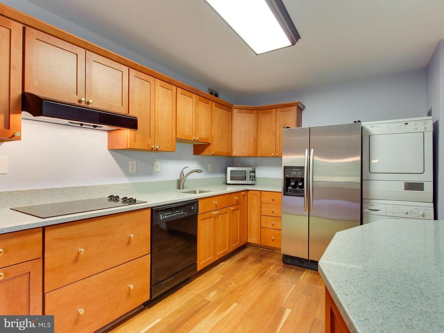 Enjoy Sunsets and quiet Park-like setting from 13 foot Balcony. Perfect move-in condition w/ renovated Kitchen, crown molding, chair rail, new carpet & paint. Very spacious rooms and tons of closets. All util included in condo fee & Watergate's Famous amenities: Shuttle to Metro, Indoor/Outdoor Tennis & Pools, Restaurant, Conv Store, Gym, Sauna, Library and much more on 36 Gated acres.