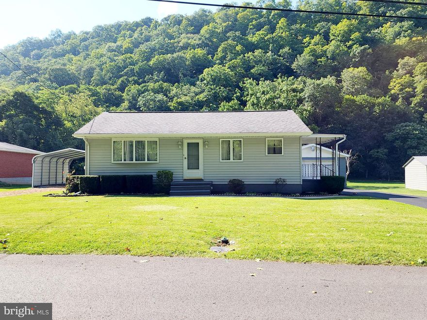 LaVale....that's where it's at! This cute 3 bedroom, 1 bath house has been very well maintained. It features gas forced heat, central air, an oversized detached garage, carport for 2 cars and 4 parcels which total just over a half acre! The basement is partially finished with a spacious family room, just add flooring or keep the concrete floors and add a pool table! Lots of options with this one! Call today for a showing!