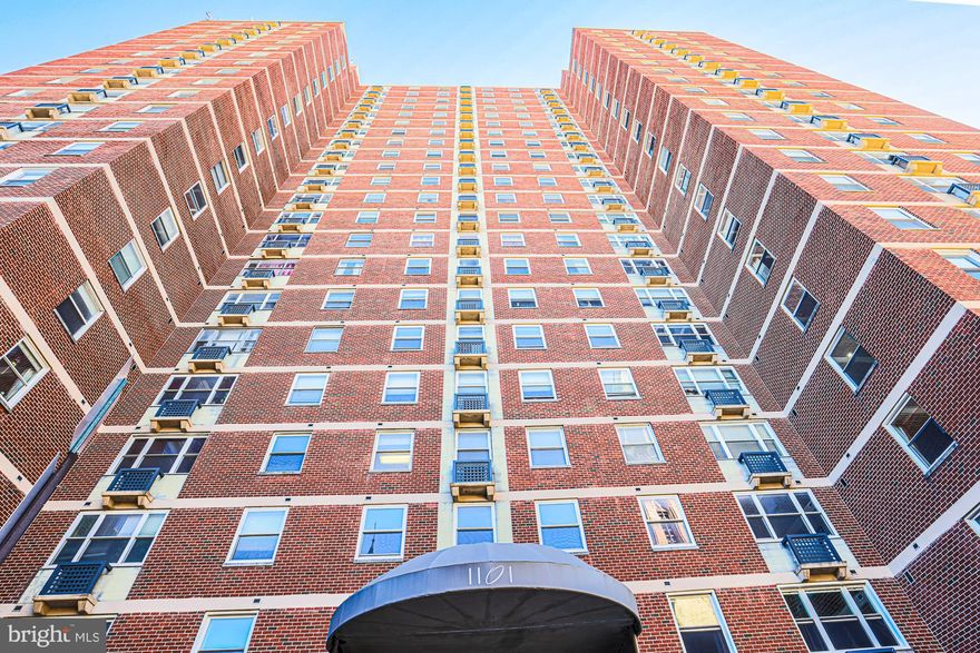 Crisp, sun-filled 1BR at St. Paul at Chase—Mount Vernon’s classic full-service high-rise—offering one of the building’s largest 1-bedroom floor plans ( 864 sq ft). An open kitchen flows into an expansive living/dining area with hardwood flooring, perfect for entertaining. The spacious bedroom accommodates a king bed and additional furniture, with ample closet storage throughout. Enjoy central A/C and secure, elevator living with a 24-hour front desk and on-site resident manager. Unbeatable location in the heart of Baltimore’s arts & cultural district—blocks to Penn Station (MARc/Amtrak), the Peabody, theaters, galleries, dining, and campuses. Ideal city home, pied-à-terre, or investment. Ask about building amenities, pet policy, and parking rates. Welcome to easy city living at 1101 Saint Paul #508.