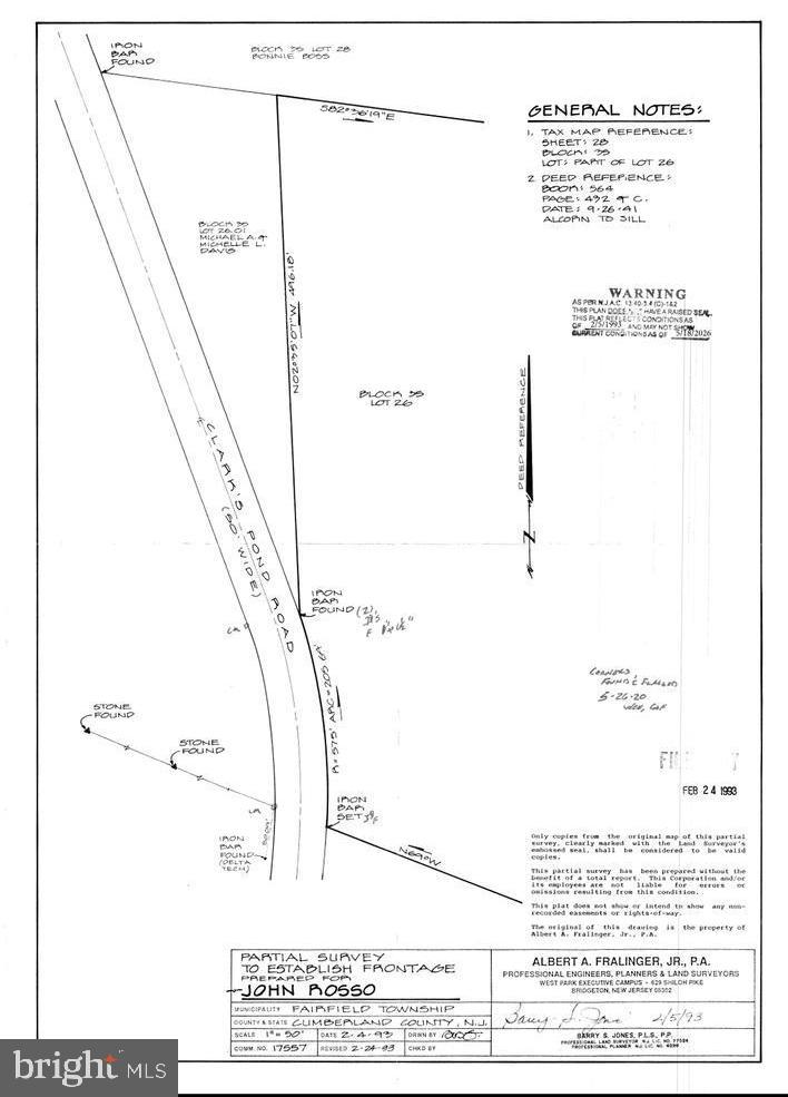 0 CLARKS PONDS RD ROAD