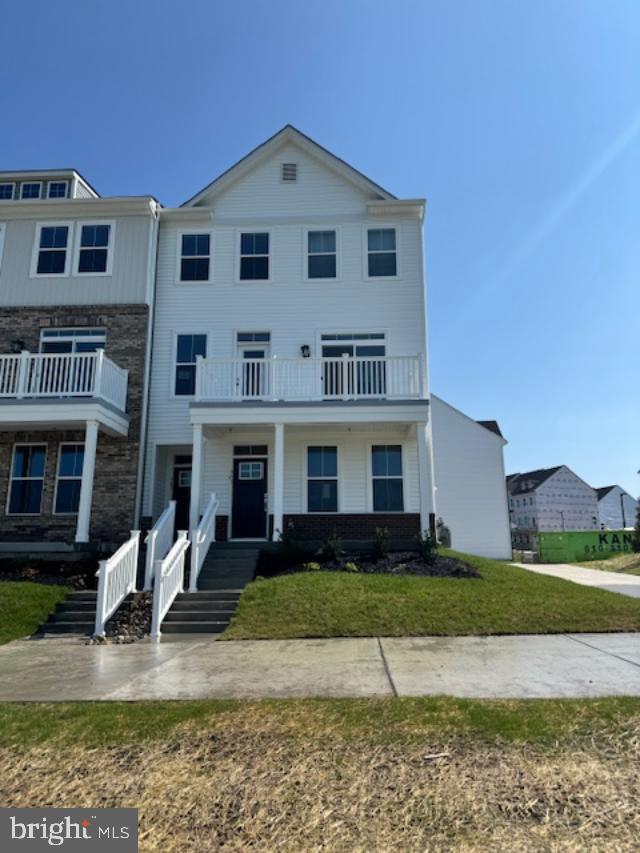 Congratulations on discovering "Phoenixville Heights," a brand-new, never-lived-in corner unit at the Platinum Drive Townhomes! Nestled next to a dog park and ample overflow parking, this residence featuring views of open space—no neighbors in sight. Privacy abounds this townhome viewing the open space not neighbors. Imagine enjoying your mornings on the expansive concrete balconies that grace both second-floor bedrooms, perfect for sipping your favorite beverage or unwinding after a long day. offering convenience, comfort, and seclusion. Located alongside the scenic Schuylkill River Trail, this location offers walkability especially for those with dogs. The Jaxon floor plan, is wide open allowing each resident to set the main floor up as one chooses. Immediate occupancy is possible. The main floor opens into a bright and open living-room, dining-area. Breakfast bar capability of 4 bar stools enjoying the long and wide quartz countertop. Beautiful white cabinetry and steel appliances abound the kitchen. Tremendous space for those that really enjoy prepping and cooking meals. Large utility/coat closet, pantry with organizer, and main floor powder-room. Easy entry or exit to the 1 car garage with electric door opener and inside hose bib and dedicated area for all internet cables.
Second floor has stacked laundry and heating system on this floor. Amazing main suit features double closets, double vanity with stall shower. Huge shared balcony between the bedrooms. Since this is the end unit large unobstructed view to enjoy you favorite beverage or just kickback and relax on your private hideaway. 2nd bedroom has own access to balcony, slider closet and the hall tub bathroom can be used as a secondary bedroom suite or as a common bathroom. Easy access to all major roads and a short ride to Downtown Phoenixville offers boutique shops and numerous charming eateries t/o the downtown. the convenience of nearby shopping and dining, paired with the ease of your brand new home. Pets are case by case basis. Please only inquire if the totals gross monthly income is at least 2.5-3 times the monthly rent. Credit scores of 650+ and at least 2-3 months rent up available up front.