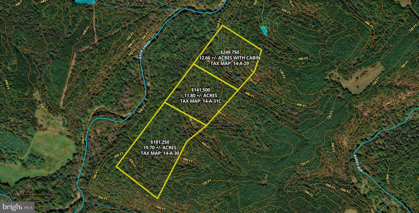 BACK CREEK HEIGHTS - Land