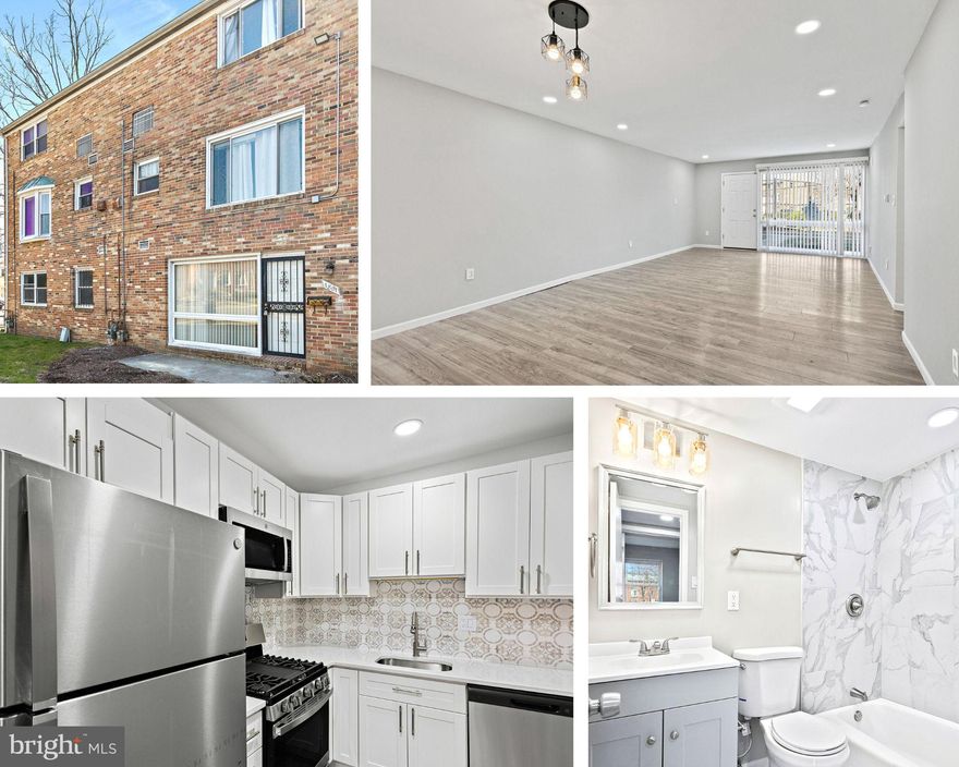 Welcome to this beautifully renovated 3-bedroom, 1.5-bathroom condo located in the heart of District Heights. This turnkey home boasts an open and bright floor plan that is perfect for entertaining guests or relaxing with loved ones.

As you step inside, you'll immediately notice the gleaming hardwood floors that span throughout the main living areas. The living room is spacious and inviting, with large windows that let in plenty of natural light. The adjacent dining area is perfect for hosting dinner parties or enjoying a quiet meal at home.

The modern kitchen features sleek stainless steel appliances, ample cabinet space, and stylish countertops. You'll love preparing meals in this updated space that seamlessly blends form and function.

The primary bedroom is generously sized and features a large closet for all your storage needs. The two additional bedrooms are perfect for guests, a home office, or a growing family. The renovated bathrooms feature contemporary finishes and fixtures that are sure to impress.

With easy access to shopping, dining, and entertainment options, this home is truly the perfect place to call home.