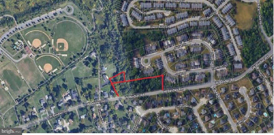 ATTENTION Builders, Developers, Investors Large Site surrounded by Single Family Homes and Townhomes close to Caley Road Elementary School and Heuser park. Public Sewer and Public Water are available.  Buyer responsible for NPDES and highway occupancy permits. Zoned R2.

Sewer Available, Water Available; Water Source: Public; Sewer: No Septic System, Public Sewer