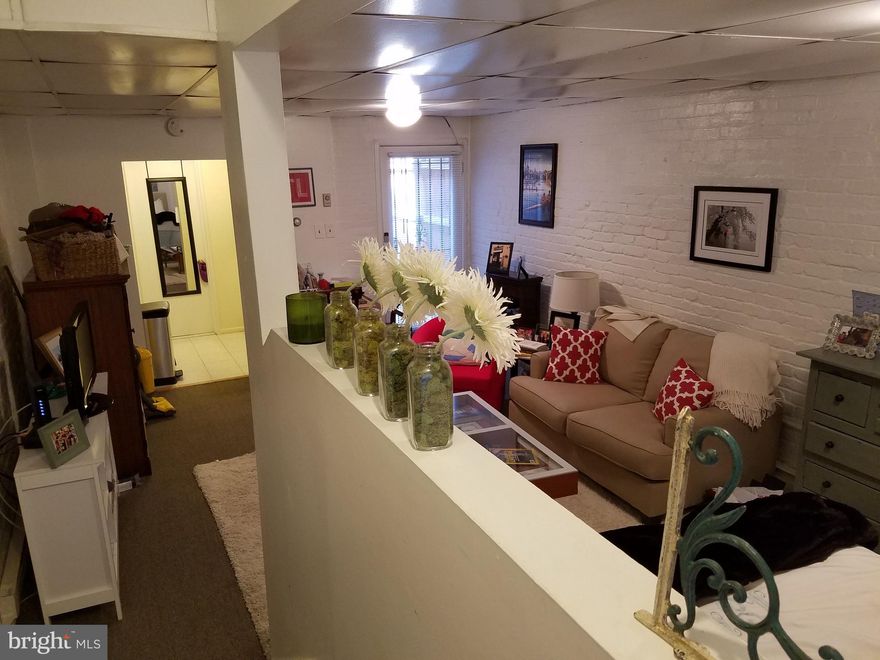 Great Location! One block off M Street. Steps away from a park. Close to Rock Creek Park Trails. Well-lit studio apartment on lower level. Great condition. Private patio in rear. Street parking. Enjoy the excitement and energy of being in Georgetown! Contact lister for a showing.