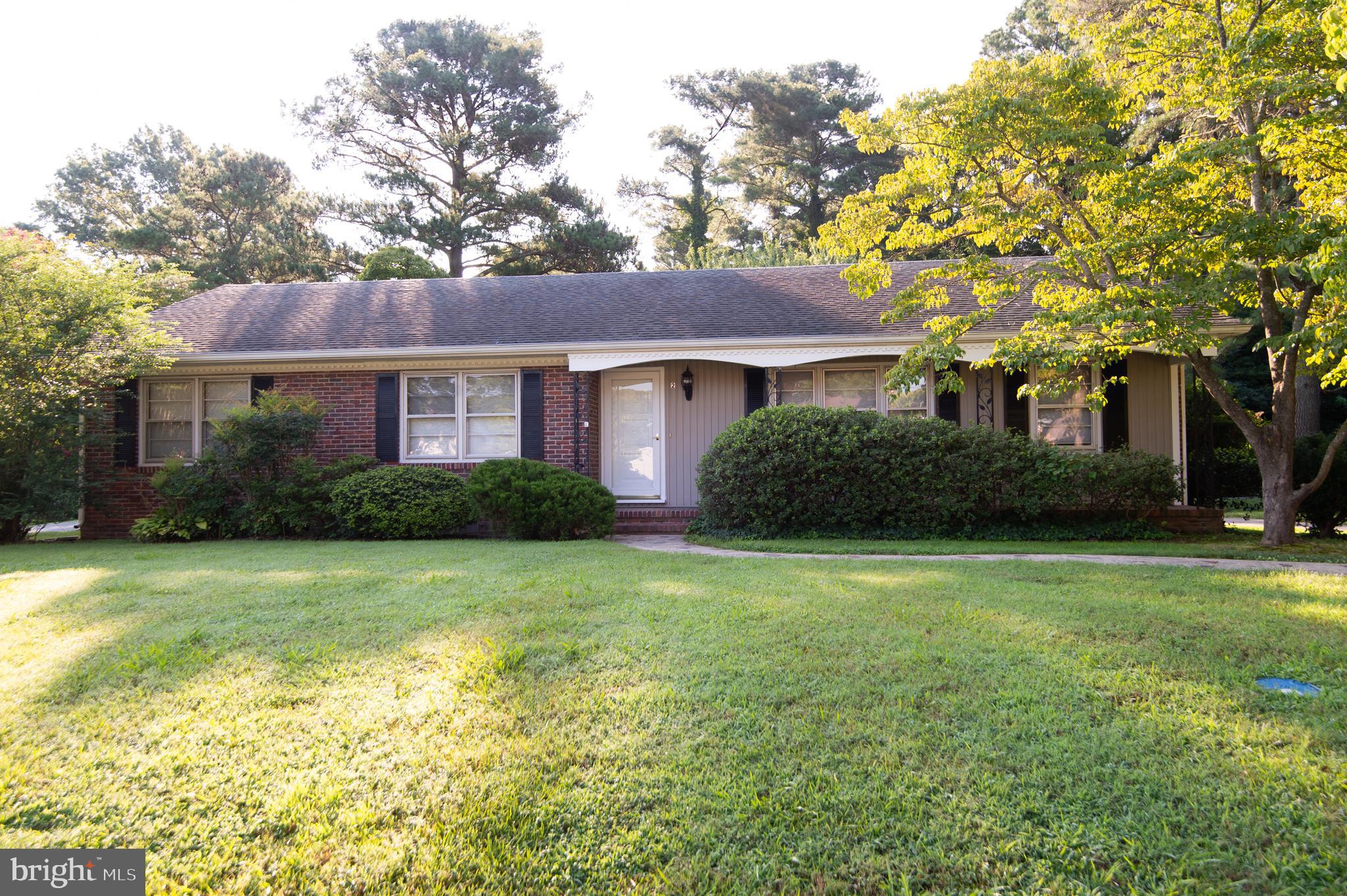 Imagine waking up to a quiet morning in a charming brick rancher, where hardwood floors and ample natural light greet you. Your day begins in the inviting Family Room, with its classic brick fireplace, before you head outside to enjoy everything the Algonquin community has to offer. This picturesque neighborhood is more than just a location—it's a lifestyle. With access to a private pier, boat ramp, and on-site storage for boats and trailers (on a first-come basis), adventure is just steps away. From peaceful paddleboarding on Jenkins Creek to boating from the pier for fishing & crabbing adventures or waterfront dining in Oxford & Cambridge and Tilghman, there’s something for every outdoor enthusiast.
Inside the home, the spacious kitchen and adjoining Family Room provide the perfect setting for gatherings, whether it’s family dinners or evenings spent with friends. The primary bedroom features an updated en-suite ceramic tile bathroom, while a well-placed hall bath serves two additional bedrooms.
Located just outside Cambridge, the Algonquin neighborhood offers the perfect mix of serenity and convenience, making it a haven for those seeking a high-quality home in a welcoming community.