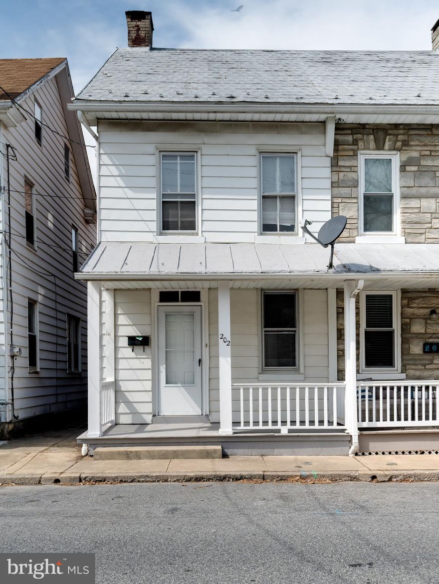 Back on the market, buyers financing fell through. 
This recently remodeled, 3 bedroom, 2 full bathroom twin in Conrad Weiser Schools is sure to impress! Enter off of the covered front porch into the living room with fresh neutral paint and new laminate flooring. The living room opens up to the 35 handle kitchen boasting new granite countertops, stainless steel appliances, white cabinetry, laminate flooring, and recessed lighting. The main floor also offers a convenient laundry room and a pocket door to a full bathroom with stall shower, new flooring, and commode. The laundry room offers an access door to the rear covered porch and fenced-in, large level rear yard with a storage shed. Back inside you can make your way to the second floor to discover two spacious bedrooms featuring plush carpeting, updated lighting, and neutral paint palettes. The second full bath also offers updated flooring, new vanity, lighting, commode, and mirror to complete this level! The third bedroom boasts the same laminate flooring as the first floor and an additional 240+ square feet of living space. Head down to the full, unfinished basement to find plenty or storage and walk-out steps to the rear yard. Call today to schedule your private showing of this move-in ready gem!