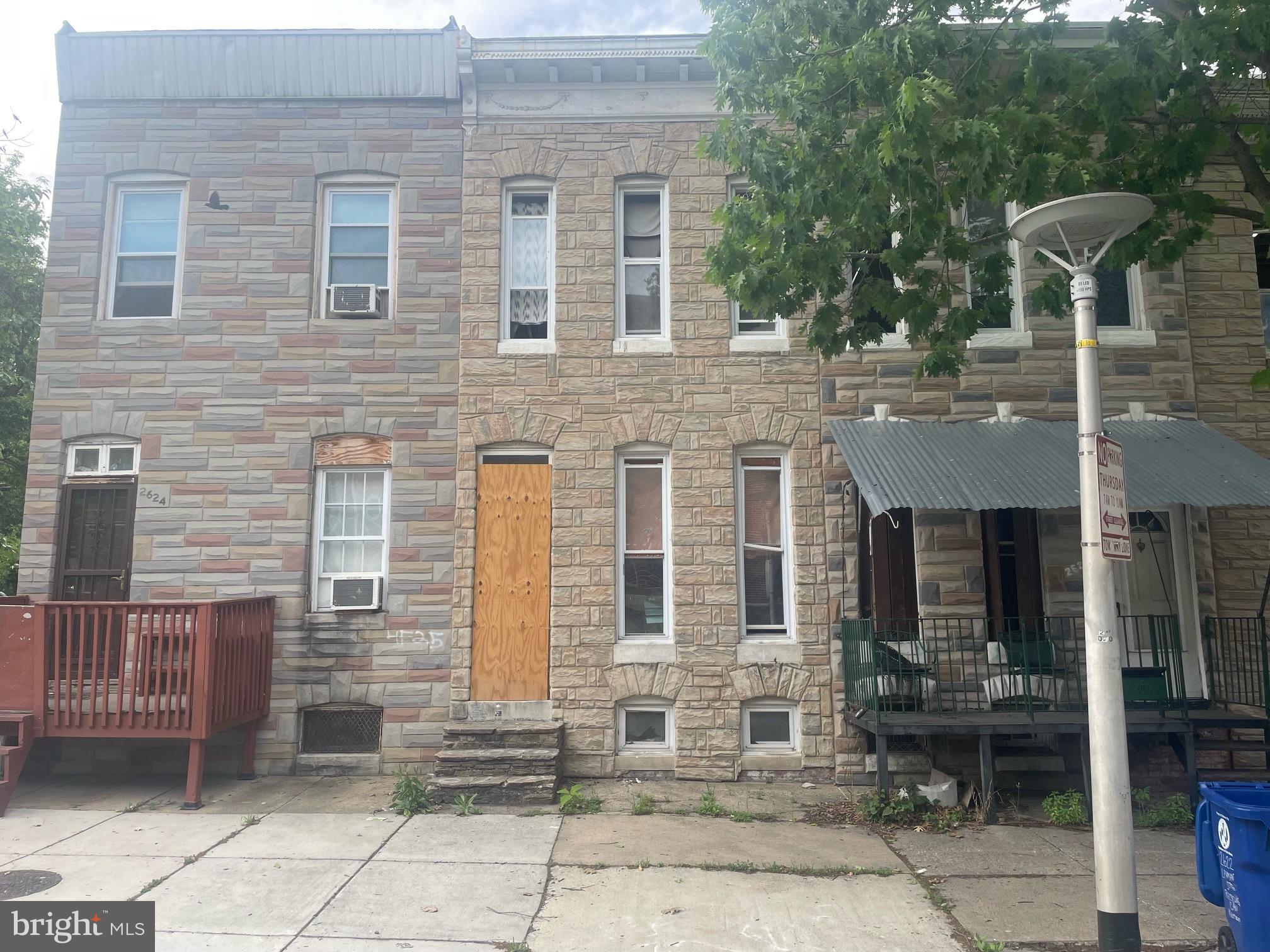 Nestled in the serene surroundings of a small, tranquil block, 2622 Lehman St. presents an excellent investment opportunity in Baltimore, Maryland. This property offers more than just a residence; it provides a canvas for creative financing and investment strategies, making it an enticing prospect for astute investors. Located in a peaceful neighborhood in Baltimore, this property offers a retreat from the hustle and bustle while still being conveniently close to urban amenities. With an attractive purchase price, this property represents a cost-effective investment opportunity, ideal for those looking to enter the real estate market or expand their portfolio. The seller of 2622 Lehman St. is open to exploring various creative financing options, including subject-to financing, lease options, or other inventive arrangements. This flexibility provides investors with the opportunity to structure deals that suit their unique financial situations and investment goals. Baltimore's real estate market has shown resilience and potential for value appreciation over time. Investing in this property presents the opportunity to capitalize on future market trends and maximize returns on investment.