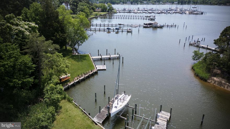 BRING ON THE RIVER BOATS... Unparalleled access to the Chesapeake Bay, ideal for boating, sailing, fishing and crabbing enthusiasts!!!   Discover the perfect canvas for your waterfront dream home on this stunning undeveloped lot in the prestigious Shady Side community offering ample space for building a custom waterfront estate. With 80 feet of prime waterfront frontage on the Chesapeake Bay, this 1.6-acre property is an exceptional opportunity for discerning buyers seeking a serene and luxurious lifestyle.

**Lot Size:** 1.6 acres  
**Waterfront:** 80 feet  
**Docks:** 2 with boat lifts  
**Water Depth:** Over 6 feet