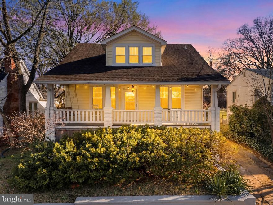 This stately Craftsman home in the heart of historic Mount Rainier truly has it all. Featuring 4 spacious bedrooms and 3 full baths, the home is filled with natural light, abundant storage, and charming original details throughout. Updated with a minisplit a/c system and a high efficiency on demand tankless water heater to help keep utility costs down and energy efficient. Enjoy relaxing mornings on the inviting front porch or unwind on the rear deck overlooking the yard—perfect for outdoor entertaining or quiet retreat. Inside, you’ll find generous living space, including a versatile bonus area upstairs and a large basement offering endless potential for storage, recreation, or additional living space. A private driveway provides convenient off-street parking for 2–3 cars. Ideally located just a block from multiple playgrounds, the Mount Rainier Upshur Park, and the Mount Rainier Nature & Recreation Center, this home also offers easy access to the vibrant dining, shopping, and amenities of downtown Mount Rainier, Brookland, and Hyattsville. Come check out this rare opportunity to own a character-filled home in a prime, connected location.