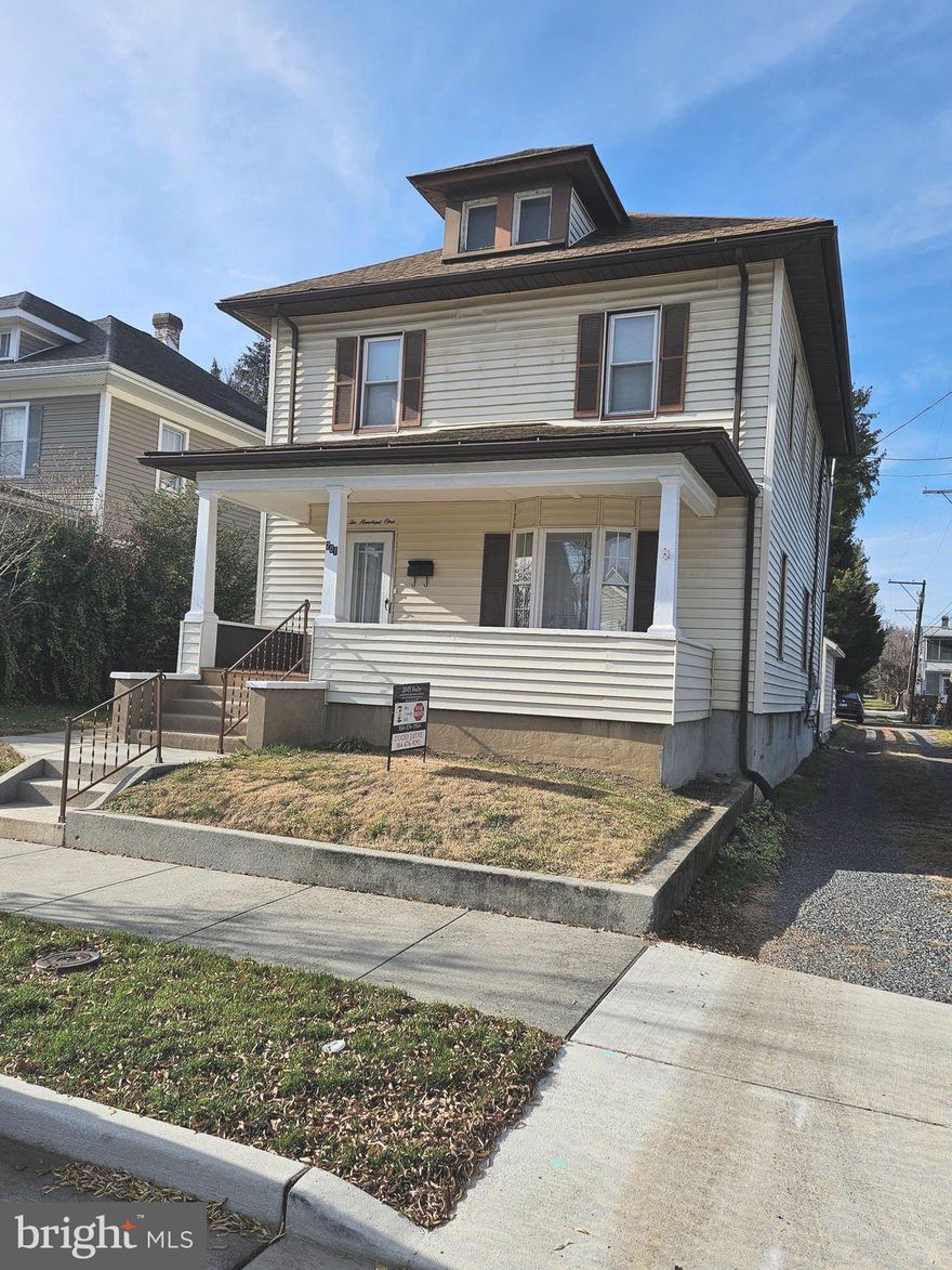 Available immediately. Lovely 4 bedroom home very close to I-81, War Memorial Park and the WVU medical center. House features a front porch, detached workshop and an oversized 1 car detached garage.  There is also a full unfinished basement. Pets allowed on a case by case basis with a 2 pets max and requires a $50 monthly pet fee. Tenant is responsible for all utilities. The heat source is natural gas