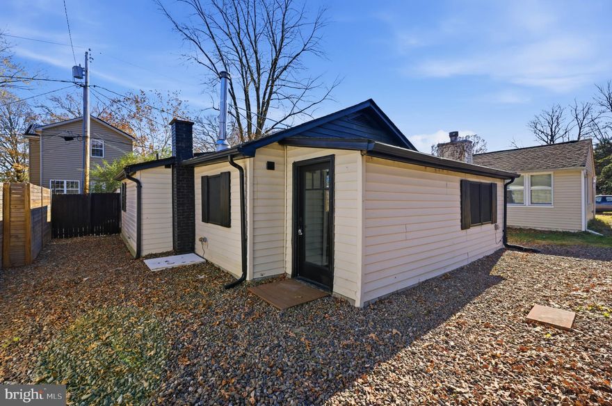 Welcome to 4717 Frederick Avenue — a charming and updated cottage just two blocks from the West River in the Idlewilde on the Bay community. This 2-bedroom, 1-bath ranch-style home offers comfortable one-level living with thoughtful improvements throughout.

Step inside to a bright, open living area featuring neutral finishes and a cozy fireplace, ideal for everyday relaxation. The renovated kitchen includes stylish cabinetry, modern countertops, stainless steel appliances, and space for casual dining. An additional office/flex room provides versatility for work or hobbies.

Both bedrooms offer natural light and easy access to the updated full bath. Main-floor laundry adds everyday convenience.

Outside, enjoy updated landscaping, a private driveway, and multiple outdoor spaces perfect for entertaining, gardening, or simply enjoying the coastal surroundings. With vinyl siding, central air, and public sewer, this home offers low-maintenance living in a peaceful setting.

Conveniently located near waterfront parks, community marinas, and local dining, this move-in-ready home is an excellent opportunity to enjoy the best of Shady Side living.