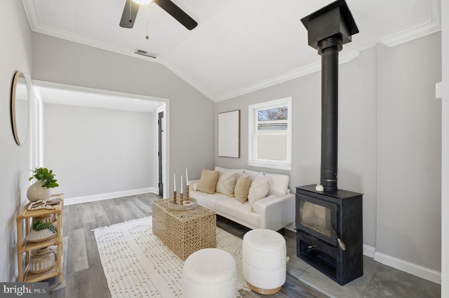 Welcome to 4717 Frederick Avenue — a charming and updated cottage just two blocks from the West River in the Idlewilde on the Bay community. This 2-bedroom, 1-bath ranch-style home offers comfortable one-level living with thoughtful improvements throughout.

Step inside to a bright, open living area featuring neutral finishes and a cozy fireplace, ideal for everyday relaxation. The renovated kitchen includes stylish cabinetry, modern countertops, stainless steel appliances, and space for casual dining. An additional office/flex room provides versatility for work or hobbies.

Both bedrooms offer natural light and easy access to the updated full bath. Main-floor laundry adds everyday convenience.

Outside, enjoy updated landscaping, a private driveway, and multiple outdoor spaces perfect for entertaining, gardening, or simply enjoying the coastal surroundings. With vinyl siding, central air, and public sewer, this home offers low-maintenance living in a peaceful setting.

Conveniently located near waterfront parks, community marinas, and local dining, this move-in-ready home is an excellent opportunity to enjoy the best of Shady Side living.