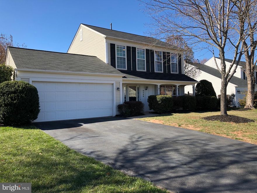 Stunning and Spacious 3 BR/ 2.5 BA Colonial. Renovated & Loaded with Upgrades! Remodeled Dream Kitchen with NEW Cabinets & Samsung Stainless Steel Appls, Granite Cntrs. NEW Washer/Dryer. Freshly Painted. Upgraded Bathrooms! No HOA Fees. Wood Burning Fireplace. New Lighting Fixtures. New Ceiling Fans! Large, Fenced Backyard & Private Deck. Quiet Oakenshaw Comm. Close to Shopping Centers and VRE.