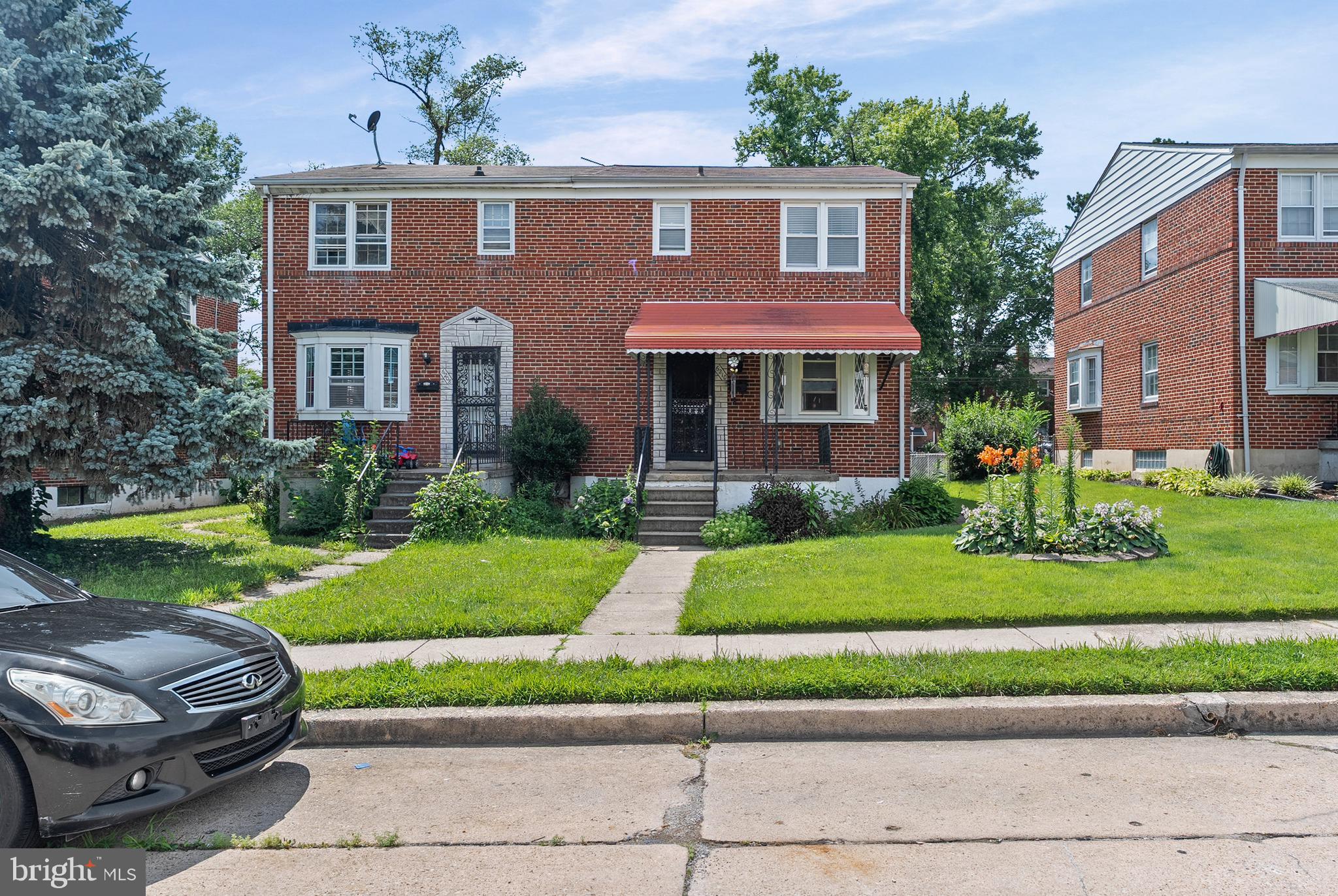 Welcome to this well-maintained 3-bedroom, 1.5-bath semi-detached brick row home located in a quiet pocket of Baltimore City near Perring Parkway, Harford Road, and the Echodale community. Offering over 1,280 square feet of living space, this home features classic charm with modern updates—gleaming hardwood floors, fresh paint, and new carpet throughout.
The spacious main level invites you in with natural light and flows into a partially finished basement, perfect for a rec room, home office, or additional storage. The upper level offers three generously sized bedrooms and a full bath.
Enjoy beautiful landscaping in both the front and fenced backyard—ideal for outdoor relaxation or entertaining. This property has great bones and tons of potential, making it the perfect starter home or investment opportunity for the right buyer.
Don't miss out on this Baltimore gem!