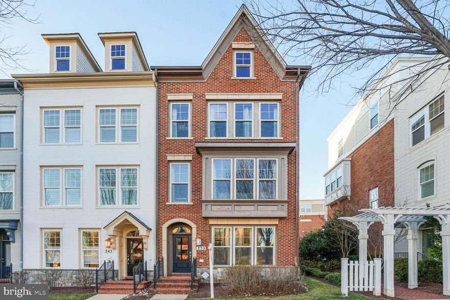 A Dream Home in Crown Farm! You will be beyond thrilled with this four-level, roof top deck, brick townhome in the incredible Crown Farm community. From the moment you step in, you'll know you've found a gem that perfectly balances luxury, convenience, and style. Being a former model home by M/I Builders, the attention to detail is apparent. Every corner showcases premium craftsmanship, making it clear why this home stands out in the neighborhood. The location is unbeatable – just half a block from the pool and community center. It's a true community living experience, and you will appreciate the convenience of having these amenities within a stone's throw.  The walkability of the neighborhood is a game-changer. You can easily stroll to national and local retailers, coffee shops, grocery stores, and fitness facilities. It's a lifestyle of convenience that you didn't know you were missing! Inside, the hardwood floors exude elegance and create a warm, inviting atmosphere throughout the home.  The primary bedroom is impeccable, with a generously sized walk-in closet and upgraded bathroom finishes that add a touch of luxury to your daily routine. The center island kitchen is just perfect, equipped with stainless steel appliances and providing ample space for the creative chef. The adjacent balcony off the kitchen is a natural go-to spot for morning coffee or entertaining your dinner guests. The versatile 4th level loft and rooftop deck will become your favorite spot for hosting gatherings or simply enjoying a peaceful evening under the stars.  And let's not forget the 2-car attached garage – a practical feature that enhances both security and storage. The combination of thoughtful design, premium finishes, and a prime location make 239 Decoverly a five-star home in every aspect. MOST FURNITURE AND DECOR AVAILABLE TO NEW OWNER.  Easy access to 270 and public transit.  The Rio is just down the street too! If you're in the market for a dream home, don't miss the opportunity to make this one yours!