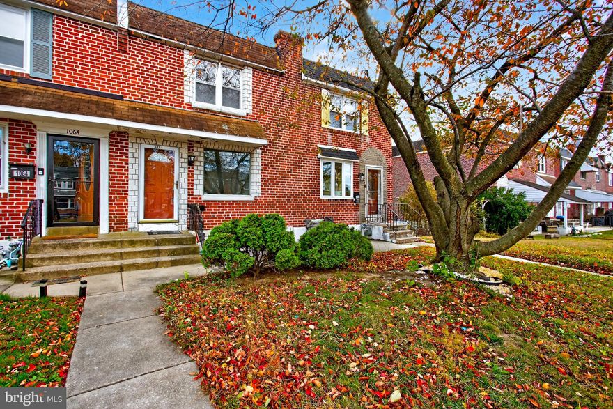 Back on market due to buyer financing falling through .!!   Comfort, convenience and  value  awaits you in  this Desirable  Delmar Village Beauty !  Remarkable light filled and spacious  3 bedroom townhome on this charming tree lined street is priced to sell and move in ready!  Lovely Brick Exterior and front patio add to the charm of this home that blends modern fresh features with cozy comfort If thats not enough the rear fenced in yard is a game changer for weekend get togethers and outdoor relaxation . Freshly redone and painted throughout !!   The finished basement is perfect for watching the Eagles or Phillies  games or as a bonus space to relax and unwind  and features a lovely half bath with vessel sink and laundry with new washer and dryer.  Rear parking is easy with garage and driveway  as well as ample street parking 
This home is convenienly located near schools, parks, shopping and public transportation.  Easy access to 1-95  close to center city and the International Airport,  as well as the South Philadelphia Sports Complexes  and yet the perfect  blend of proximity to the city and suburban tranquility    Hurry this one will not last long !!