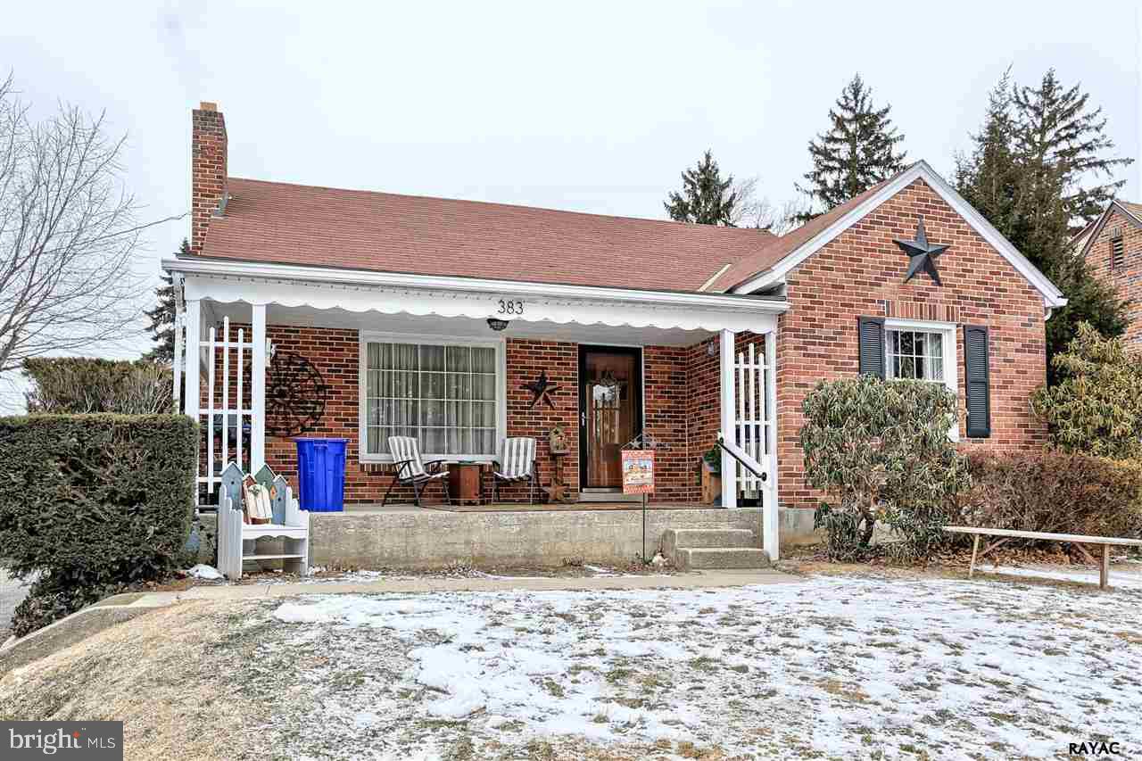 Cute brick cape cod in Hillcrest II close to I-83 Updated kitchen & bath (owner is finishing tile work in both & having tub resurfaced) Oak floors under carpet tiles in living room & front BR New CAC in 2014 Well maintained home has been in the same family since it was built FP is woodburning & only used a few times Home warranty with acceptable offer