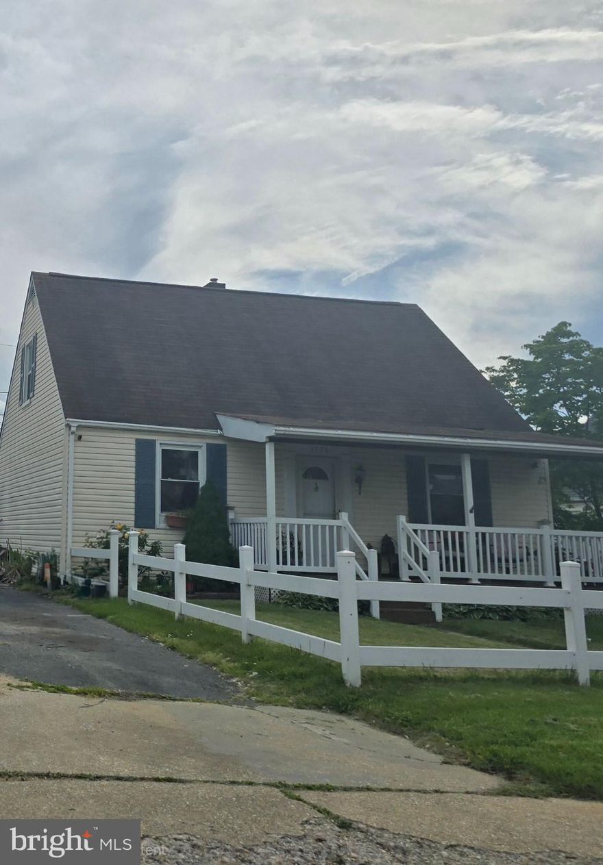 Discover the potential in this 4-bedroom, 1-bath Cape Cod located in the sought-after Graceland section of Dundalk. This home features a welcoming front porch, a deck off the kitchen with sliding doors, and a spacious fenced backyard—perfect for outdoor living. The partially finished basement offers additional space for storage or expansion. Off-street parking adds convenience. Home needs work and may not qualify for standard financing, but it’s priced to sell quickly and offers instant equity for the right buyer. Ideal as a first home with sweat equity or an excellent renovation opportunity for investors.