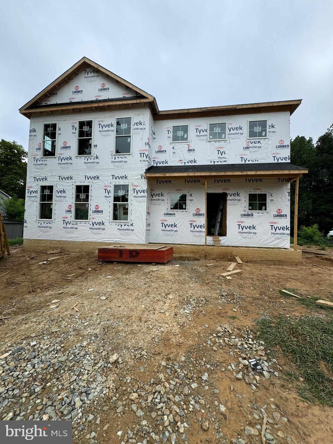 UNDER CONSTRUCTION WITH SPRING DELIVERY. Let us not rush the decision of a lifetime by scrambling over town trying to find THE ONE. Appointment after appointment . In and out of open houses . Your time is valuable. Treat yourself to a 5BR/3Full Baths and 1Half Bath HOME in Parkville . Imagine opening the door into a new home and being the first family to begin making memories to make memories. The oversized driveway gives you ample parking outside of the extended 2 car garage on your way to the covered front entry. The kitchen boasts stainless steel appliances, granite countertops, plenty of cabinets with a separate pantry closet, beautiful lighting fixtures over the island with seating and a stainless sink. The second floor offers the convenience of second floor laundry, second floor Hvac unit, three spacious bedrooms, 1 full baths, and a primary bedroom suite. The primary boasts tall ceilings, walk-in closet, and a private ensuite featuring a double sink vanity and walk-in shower. The lower level is finished offering additional living space with a 5th bedroom and full bath, unfinished storage, utilities, and a walk-out to the yard . 3 sliding doors in the family room area takes you to the backyard with view of the abundance of green space waiting to be transformed into your backyard oasis like hosting summer BBQ's This home is under construction with so much to offer new homeowners. Imagine all this and in close proximity to shopping, restaurants, and commuter routes.