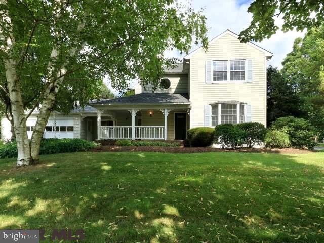 Lovely two story across from Orchard Park in the desirable Greentree neighborhood. The spacious front porch provides a terrific place to take in the view of the park and catch some shade. Hardwood floors flow through the living room and dining room, which also has chair rail molding and French doors to the back deck. The refreshed kitchen offers quartz countertops, stainless steel appliances and fresh paint. The first floor office has a vaulted ceiling and skylights while the adjacent family room features a vaulted ceiling, a theatre projector system, and a wood stove. Relax on the rear deck taking in the treed and fenced yard or head over to the park to the bike path, a ball fields and tennis courts, or to use the play equipment. Other features include a newer heat pump with A/C (2013) and a newer roof (2009). Close to a bus stop, schools, parks, Welch pool, shopping, Penn State and downtown State College...a great spot to call home! Visit Virtual Tour at http://rem.ax/2tNGWK1