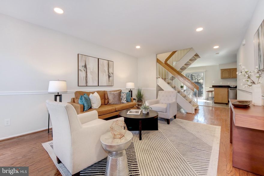 The best of Reston living awaits in this tastefully updated and move-in ready three-level townhouse! Desirable open plan living and wonderful sun-filled spaces greet you as you enter the living room. Walking past the open-tread stairwell you’ll find the updated granite and stainless kitchen with peninsula connecting to the dining area. The powder room, laundry room and under-stair storage round out the main level.
Upstairs are three generously sized bedrooms with lovely views and an updated ceramic tile bathroom. The third floor boasts a primary bedroom suite overlooking the woods and featuring an en-suite updated ceramic tile bathroom.
<br><br>
The beauty of the house is more than skin deep! The current owner has made substantial and expensive updates including: 1. New (as of 2023) Lennox HVAC system with hospital-quality filtration system, including Nest smart thermostat control, new (as of 2024) 75 year architectural shingle roof, in addition to re-insulated attic and new attic fan, new (as of 2024) water heater and related copper piping, new (as of 2020, with further updates as of 2024) siding and insulation, new (as of 2024) breaker box and interior wiring, water softer and reverse osmosis filtration system, Lutron smart recessed lighting (2024) on 1st and 3rd floors, and new (as of 2024) fencing.
<br><br>
The rear yard is fully fenced and is ideal for entertaining and eating outdoors. Assigned parking comes with the home and plenty of guest parking is found out front.
<br><br>
Reston provides everything you could possibly need! Many parks with lakes, walking trails, playgrounds, playing fields and swimming pools. Shopping and dining are minutes away at multiple town centers within the community. Plus it’s just minutes to Metro for easy trips into Washington, DC and Dulles International Airport is just a short drive away!