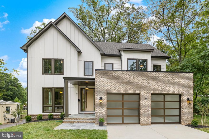 Heart of Falls Church City! This stunning NEW CONSTRUCTION contemporary craftsman, expertly crafted by Cottage Street Homes, offers an impressive 6000+ sq ft of exquisite living space on an expansive 18,000 sq ft lot backing to a park. Nestled on one of the most charming streets in the city, this home boasts three levels of unparalleled craftsmanship and features a total of 6 bedrooms and 5.5 baths.  The main level is an entertainer's dream, with a gourmet kitchen adorned with  a center island, seamlessly flowing into the dining room and spacious family room. An additional office/bedroom on the main level adds versatility to this already well-appointed space. On the upper level, you'll find four bedrooms, including the luxurious primary suite complete with walk in closets, ensuite and a veranda over looking the park . Each bedroom on this level enjoys the convenience of ensuite bathrooms. The lower level of this residence is a haven for entertainment and relaxation, featuring a well-designed recreation room, game room media room, fitness center, and a sixth bedroom. This level opens up a world of possibilities for leisure and exercise, making it the perfect space to unwind or host gatherings.  Conveniently located minutes to Metro, 66 and 495, Falls Church City offers an array of restaurants and shops, local events.