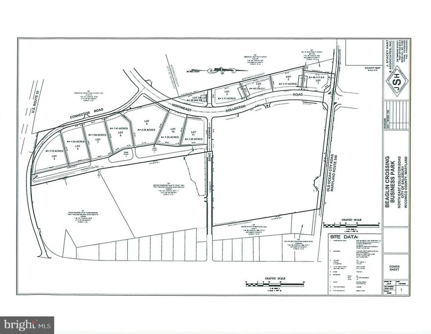 Lot #2 in Beaglin Crossing Business Park - curb cuts for entry, City water & sewer already onsite. Please call for more details.