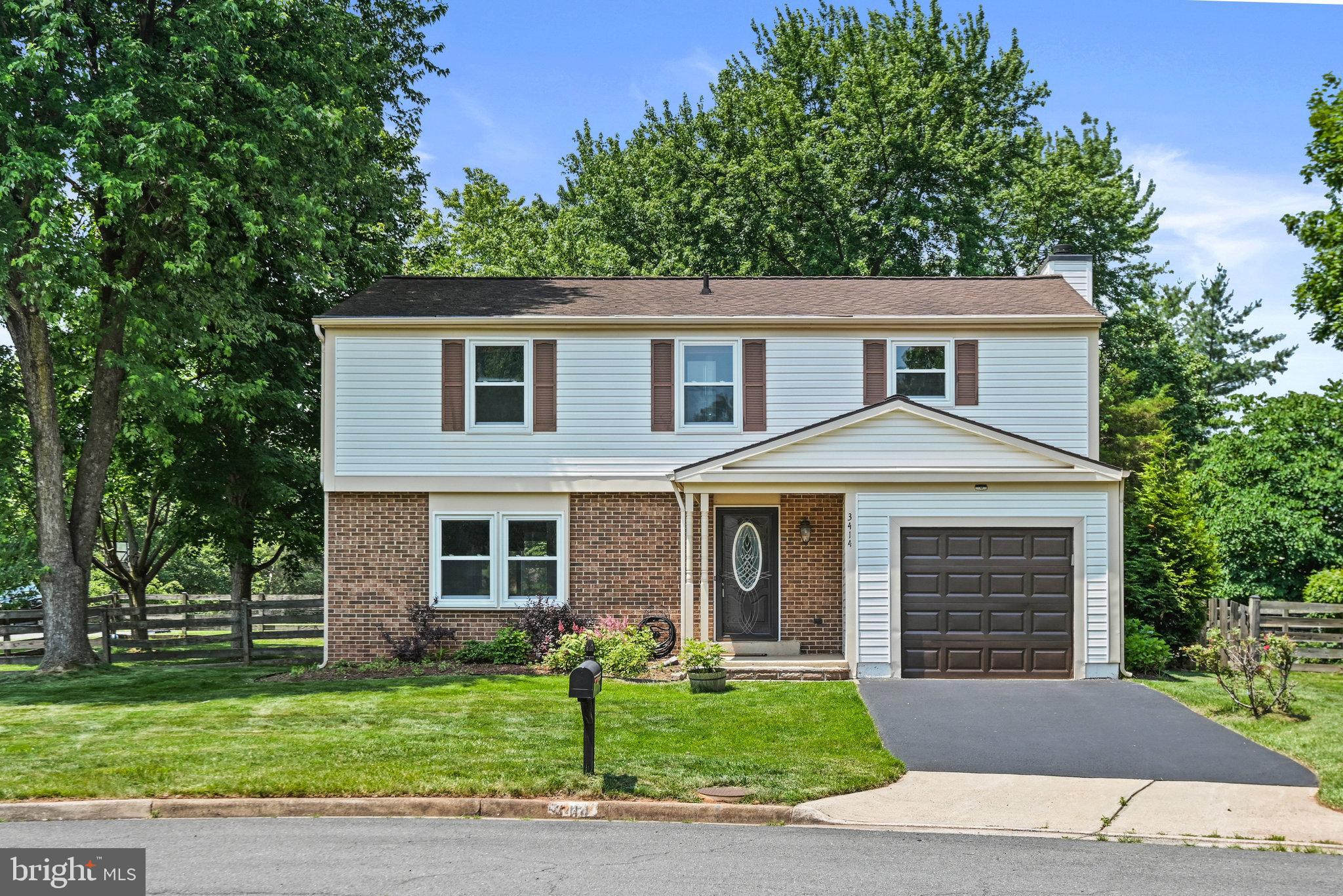 Stunning 4-bedroom, 2.5-bath single-family home in the highly sought-after Franklin Farm community. This beautifully maintained Northeast-facing home is ideally located on a quiet cul-de-sac and backs to a serene common area, offering both privacy and peaceful views. The home features three finished levels, including a sun-drenched sunroom addition with skylights and a composite wood deck overlooking the spacious fenced backyard and green space—perfect for relaxing or entertaining. Inside, the main level showcases refinished hardwood floors, while the upper level offers both brand-new luxury vinyl plank (LVP) flooring and refinished hardwood flooring. The entire home has been freshly painted, creating a bright and move-in-ready atmosphere. The finished basement provides flexible living space and ample storage, while the freshly refinished garage includes EV charging, making this home both commuter-friendly and future-ready. Residents of Franklin Farm enjoy exceptional community amenities, including 13 miles of trails, 6 fishing ponds, 6 tennis courts, 2 swimming pools (available with an annual membership), 14 tot lots, 3 multi-purpose courts, and 180 acres of open space. This home is also zoned for top-rated Fairfax County Public Schools: Oak Hill Elementary, Franklin Middle, and Chantilly High School. Don’t miss this rare opportunity to own a meticulously cared-for home in one of Northern Virginia’s most desirable neighborhoods.