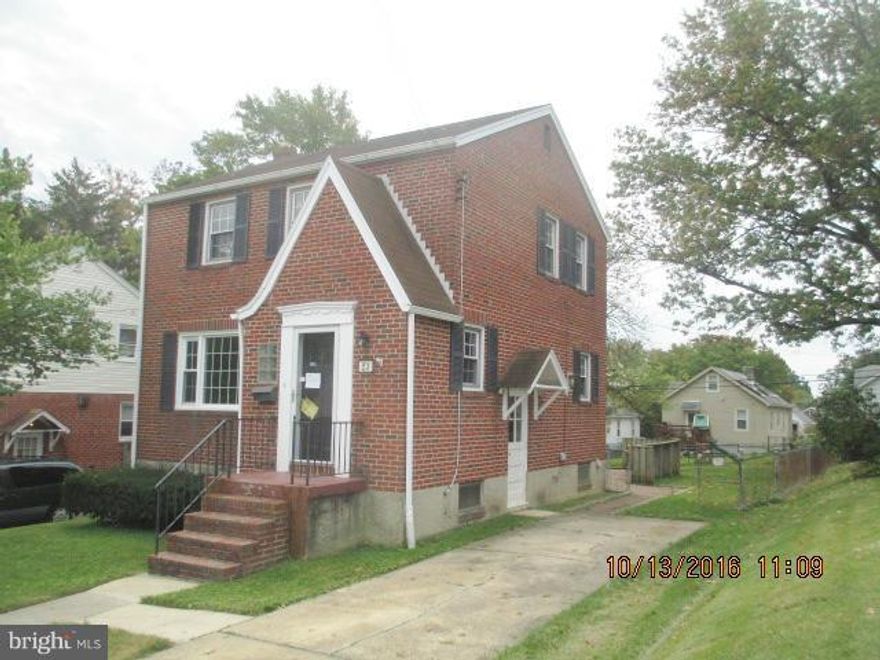 Attractive brick colonial with good room sizes, partially finished lower level, replacement windows, covered back porch with patio, wood floors, central a/c, ceiling fans. Very convenient location. Sold strictly as-is. Seller only meets to Thursdays to discuss offers and is exempt from transfer and recordation taxes so buyer pays all.