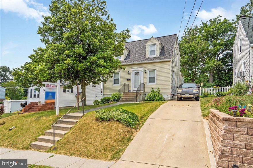 Welcome to 8318 Beryl Road. This 3 Bedroom 1 full and 1 half bath Cape Cod is gorgeous. There is a spacious living room that leads to the dining room via a rounded archway.  Lovely updated kitchen. The main level also offers a bedroom with half bath.  On the upper level you will find two large bedrooms and an adorable full bath. The lower level is a blank canvas with laundry area and plenty of storage. The cozy deck  off the rear of the house offers a huge fenced yard with a fire pit. Multi car drive for off street parking.  This home has been meticulously maintained and cannot be missed!