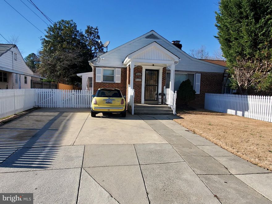 OFFERS' DEADLINE, WEDNESDAY (01/24) at 5pm**** Welcome to this great starter home. **VERY INTERESTING LOCATION*** Close to public transportation,  green line and projected purple line. ***Easy access from major highways and main routes. SHORT DISTANCE to PG Plaza Mall and University of Maryland College Park. *** It presents a FAIRLY NEW  CONCRETE DRIVEWAY with space for several cars, A FEW MONTHS OLD A/C compressor and fence. Featuring three (3) bedrooms and two (2) full baths -room adjacent to living room can be converted back to dining room- and FIREPLACE. House just needs your personal touch.  IT'S READY FOR ITS NEW OWNERS. IT WILL NOT LAST LONG.