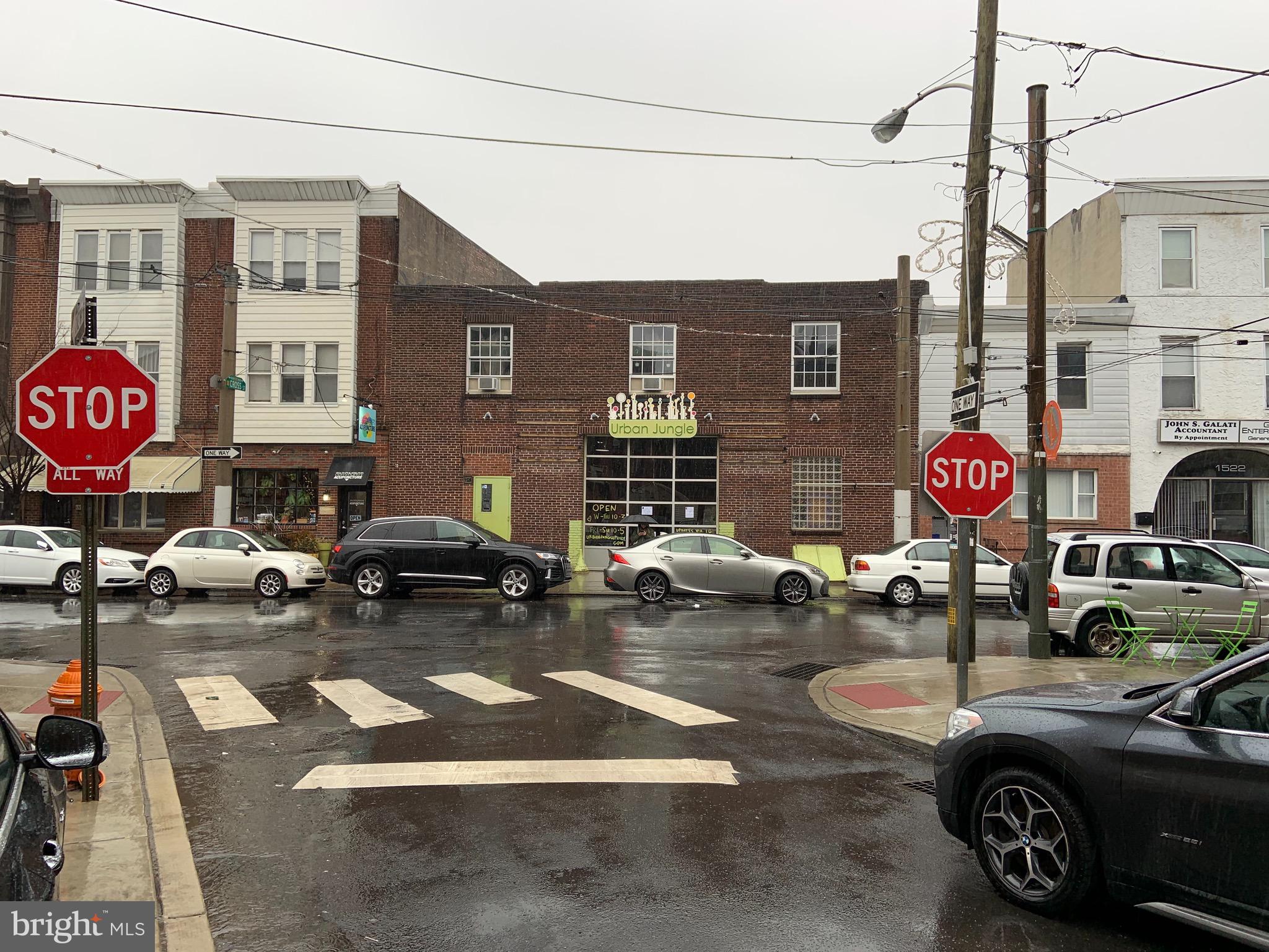 Large Commercial Property in heart of the East Passyunk Avenue Business District across from the Singing Fountain. Property has tremendous development potential! Property is 2 stories but the second floor is only partial and in the front of the property. Property is zoned CMX2.5 Commercial. Property is presently loccupied by a retail flower shop/garden center . The property is being sold in its Present AS-IS condition.