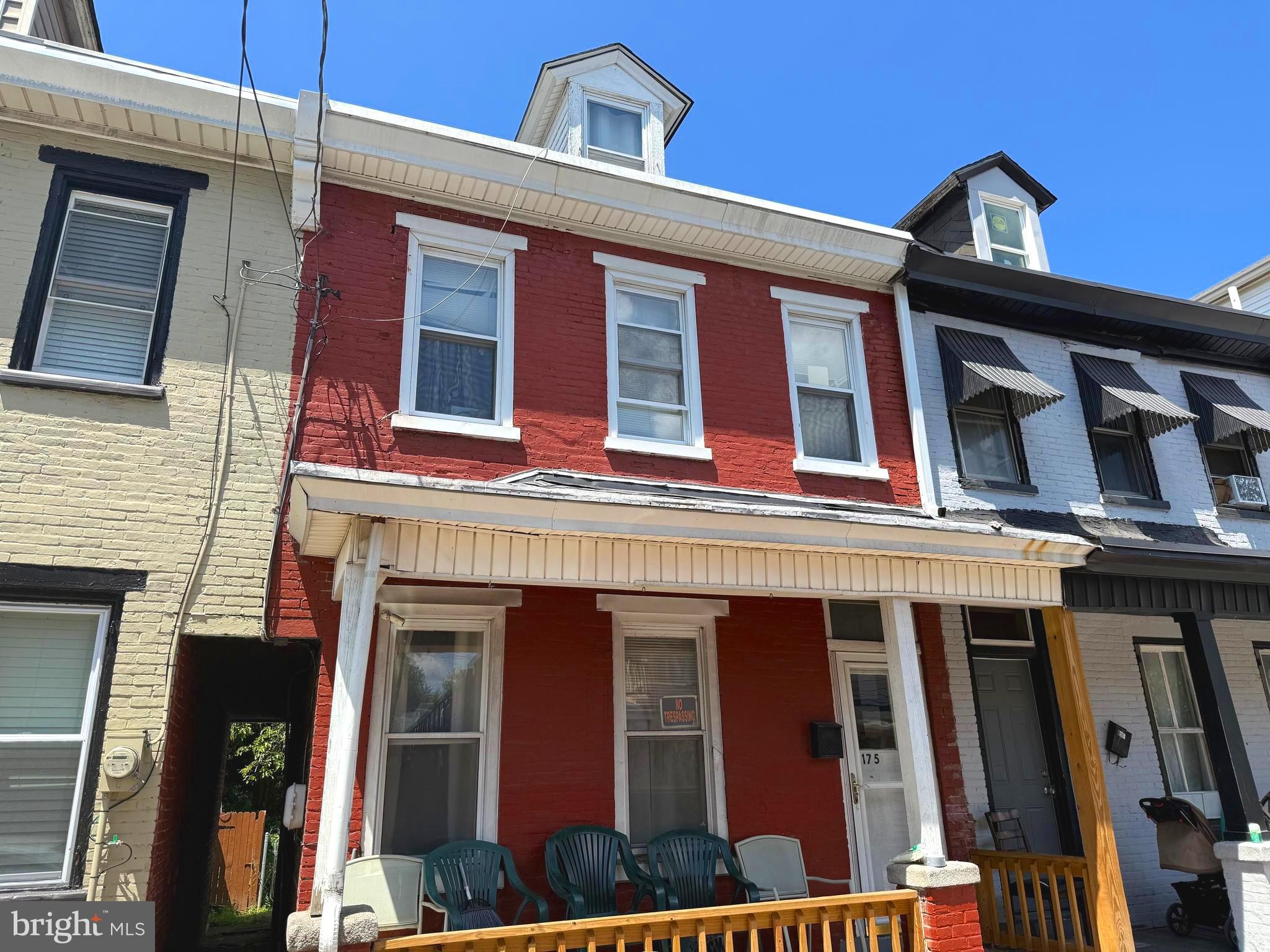 INVESTOR ALERT! Welcome to this affordable 3 bedroom Pottstown home! With ROOF & DECK (2023) as well as a NEW PORCH (2024.) Equipped with Central Air, Electric Heat & a fenced in backyard. With almost 1,600 sq ft & Taxes being $2,042 - This could be ideal for investors looking to join in Pottstown as it continues to grow.
Come join the Pottstown revitalization in close proximity to the restaurant/bars and shopping that High St has to offer!
All dimensions of lots and building/room sizes are estimated and should be verified by consumer/buyer for accuracy.
Purchase solo or as a package deal with any of the other 7 that the seller has on the market 351 CHESTNUT ST PAMC2149080- 151 S FRANKLIN ST PAMC2149090- 175 N FRANKLIN ST PAMC2149086- 115 KING ST PAMC2149050- 36 KING ST PAMC2149042- 384 NEW ST PAMC2149082- 869 QUEEN ST PAMC2149074- 892 QUEEN ST PAMC2149040
