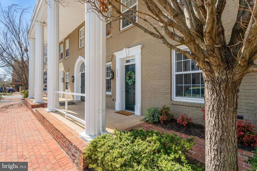 Gorgeous well-maintained 2 bedroom, 2 level townhouse condo with private entry is around the corner from the very heart of Old-Town Alexandria.  Turnkey unit featuring hardwood floors, gas fireplace, recessed lighting, open floor plan, large sunny kitchen, enormous primary bath with double sink vanity, & private enclosed back patio.  Washer and dryer on bedroom level.  Fresh paint throughout.  Enjoy all the amenities of Old Town Village that include pool, fitness center, party room, tot lot/playground, designated dog areas, picnic area & bike paths.  Assigned parking spot #19 (additional unassigned spot available via application).  Close to the Metro, King Street, and Whole Foods. Easy commute into DC & major commuter routes.