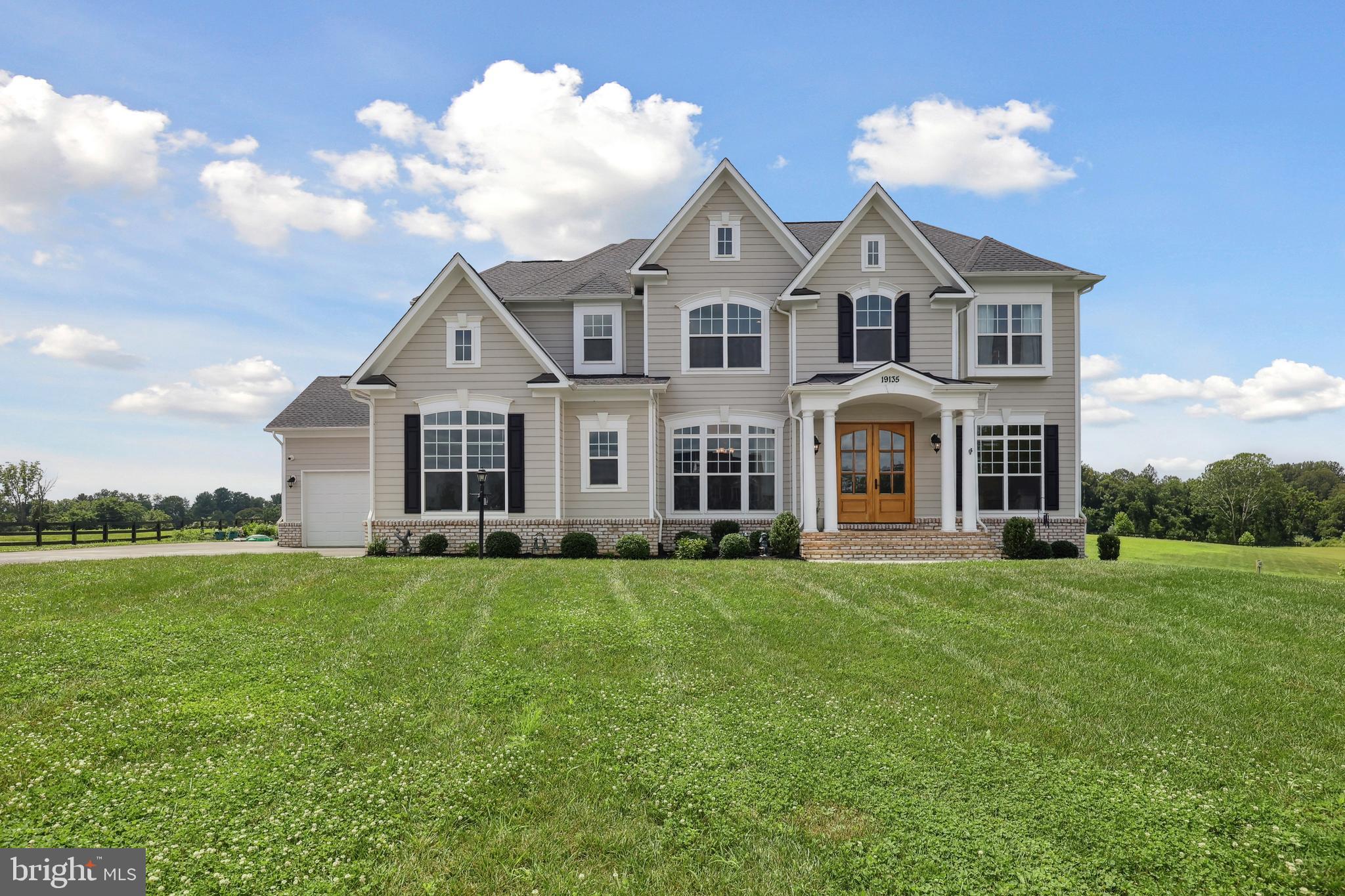 Welcome to this stunning custom-built home by Carrington Homes, nestled on nearly 2 acres in the scenic and serene Hunt Ridge Preserve community. Just 2 years young, this exquisite residence offers three finished levels of elegant living space, featuring 4 spacious bedrooms, each with their own full en-suite and walk-in closet.
Thoughtfully designed with premium finishes throughout, this home showcases upgraded flooring throughout with heated floors in the primary ensuite, an extensive trim package, a useful mudroom with a dog wash and cubbies, oversized laundry room, and soaring ceilings that enhance the sense of space and light. The main-level exudes luxury with an art gallery separating the parlor and the coffered living room. The library provides the perfect setting for a home office or a peaceful escape.
The basement is partially finished with a game room and rec room, a full bathroom and has several additional unfinished rooms with unlimited potential. No expense spared, this house is equipped with a central vacuum, security system, long range WiFi points and future proofing for an EV charger, a hot tub and gas connection for grilling.
Enjoy the tranquil beauty of your surroundings while living in refined comfort and modern elegance. A true masterpiece that offers both sophistication and serenity.