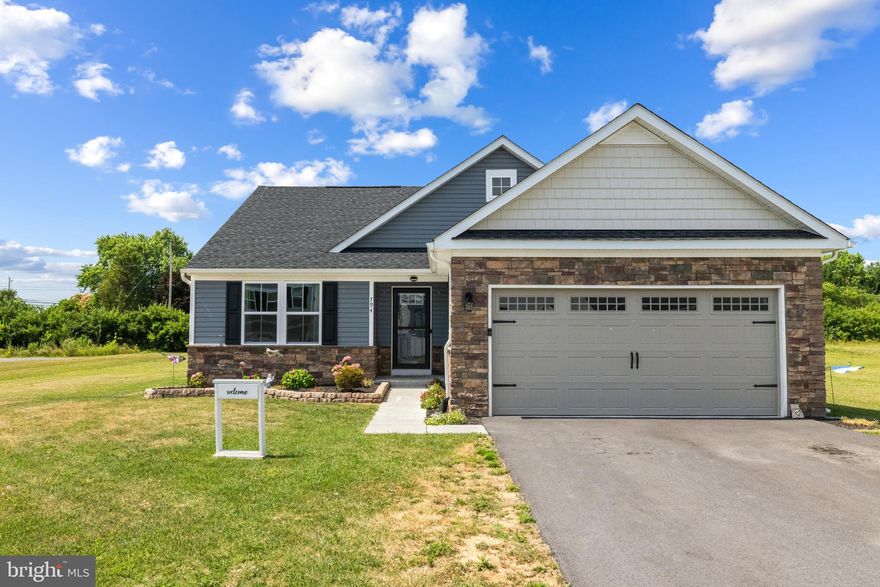 If you have been looking for a home that tickles your fancy, here is what you've been waiting for!! This home is amazing-looking from the moment you pull into the development and lay eyes on it. The beautiful yard and landscaping are only the beginning of the beauty you're about to walk into. This home has had many upgrades to the interior that make it stand out and grab your attention, from the spectacular kitchen, the awesome design painted on the living room wall, and the upgraded door handles installed throughout the home. Also has a full unfinished basement that can be transformed into whatever you desire for your entertainment or hobby!!! Come take a look and be prepared to fall in love with the home your family has been dreaming of.