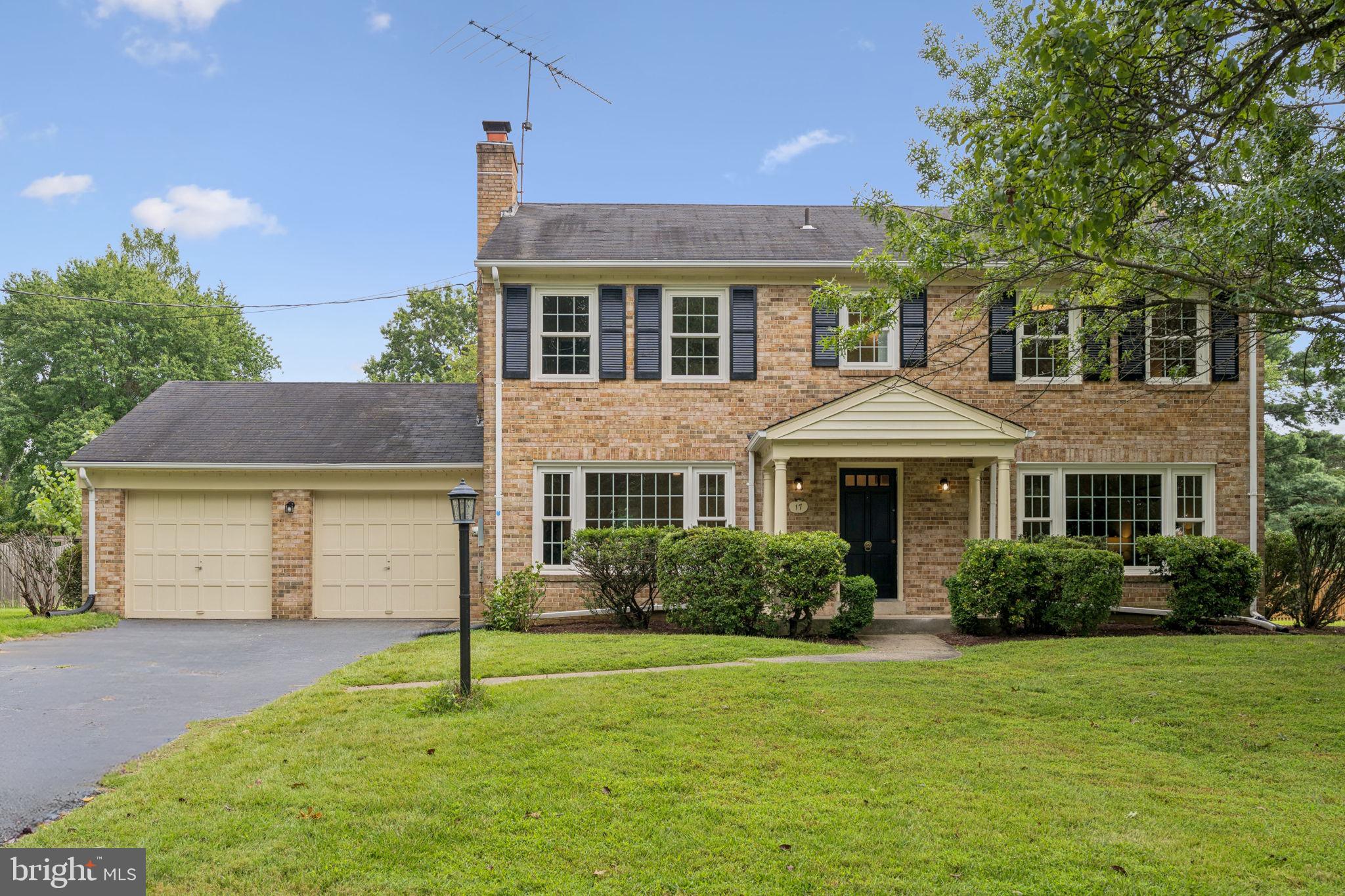 New on Market! Offer deadline Monday, 8/25 at 5 pm. The seller will respond Tuesday morning. Sited on a flat .46 acre lot, this home has been owned by the same family for 40+ years. This well-maintained brick exterior colonial offers timeless charm with thoughtful updates including a brand-new HVAC system, replacement windows, fresh paint throughout, and beautifully refinished floors. Highlights include 5 bedrooms upstairs, two fireplaces, hardwood floors throughout main and upper levels and a fully finished lower level. Located in the City of Rockville, residents enjoy full city services along with access to extensive parkland, recreational facilities, community centers, and cultural attractions. From swim and fitness centers to a skate park and numerous neighborhood parks, there are endless opportunities for recreation and leisure. Set on a quiet, tree-lined street, this home combines convenience, community, and value in a highly desirable location.