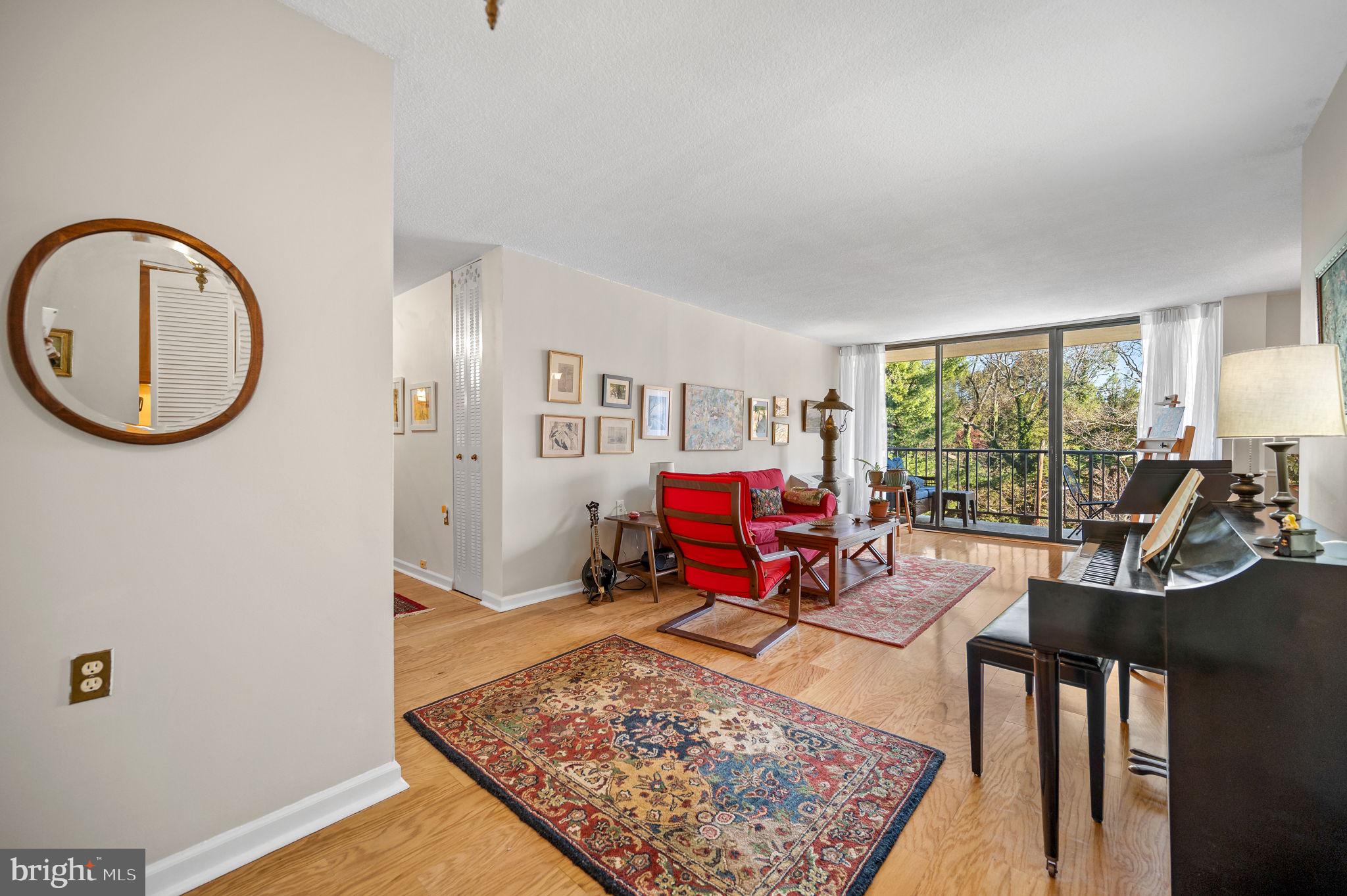Welcome to Unit 1022 at the Strath Haven Condominium, a three-bedroom, two full bath end unit facing a tranquil neighborhood street, Harvard Avenue. The unit comes with a carport, #44, and two separate storage spaces. Move right in and enjoy everything Swarthmore has to offer. The East facing windows and the balcony off the living space provide plenty of natural light and picturesque views of the surrounding wooded community. The unit is laid out with a combined living room and dining area, offering access to a large balcony through a glass sliding door flanked by large plate glass windows. The spacious balcony can easily accommodate a café table and chairs where you can enjoy a cup of coffee while watching the sun rise. The galley kitchen is thoughtfully designed for the serious cook. Generous cabinets help keep this space neat and organized. The expansive countertops and the built-in desk give plenty of space for more than just one cook to prepare a meal. The large primary bedroom boasts two windows, a bonus only found in the end units, an en suite bathroom with a stall shower and generous closet space. Two more nice sized bedrooms provide space for you, your family, and your guests. The apartment has a handy laundry closet where you will find a washer and dryer and shelving space. The two additional storage spaces included with this unit are located directly across the unit and on the second floor of the Princeton Building. Storage units and carports are highly sought-after, and while they can be sold privately between community owners, they rarely change hands. The Strath Haven Condominium is recognized as a Gold Star Community by the Community Associations Institute. It is conveniently located near the town center of Swarthmore with easy access to Swarthmore College and the regional train station. The monthly condo fee is the most comprehensive in the area and includes electricity, water, sewer, heating, and air conditioning. The grounds maintenance and use of the pool are included in the monthly fee as well.