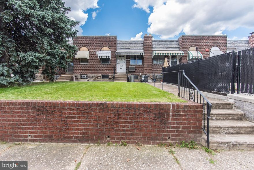 Absolute adorable 2 bedroom 1 & 1/2 bath brick rancher! This home is ready for it's new owner. Front lawn/garden space, awesome patio area, and covered entry. Cozy living room, eat-in-kitchen, ceramic tile hall bath, linen closet, and 2 nice sized bedrooms. Lower level consist of spacious finished rec-room, storage closet, powder room, and spacious separate laundry room. Full sized garage, with additional rear parking. Large fenced in rear yard. Property is located with incredible easy access to public transportation, near major highways and bridges.  Close to shopping, parks, restaurants and pubs! Seller can accommodate quick settlement.